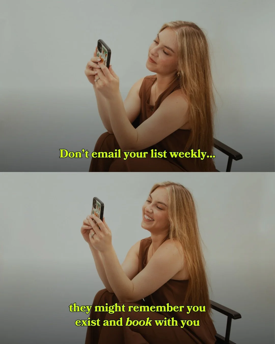 Plot twist: All the things you&rsquo;re avoiding are exactly what your business needs 🙃

We overthink marketing so much that we end up doing... nothing.

We know what moves the needle. We know what builds relationships. We know what attracts our ide