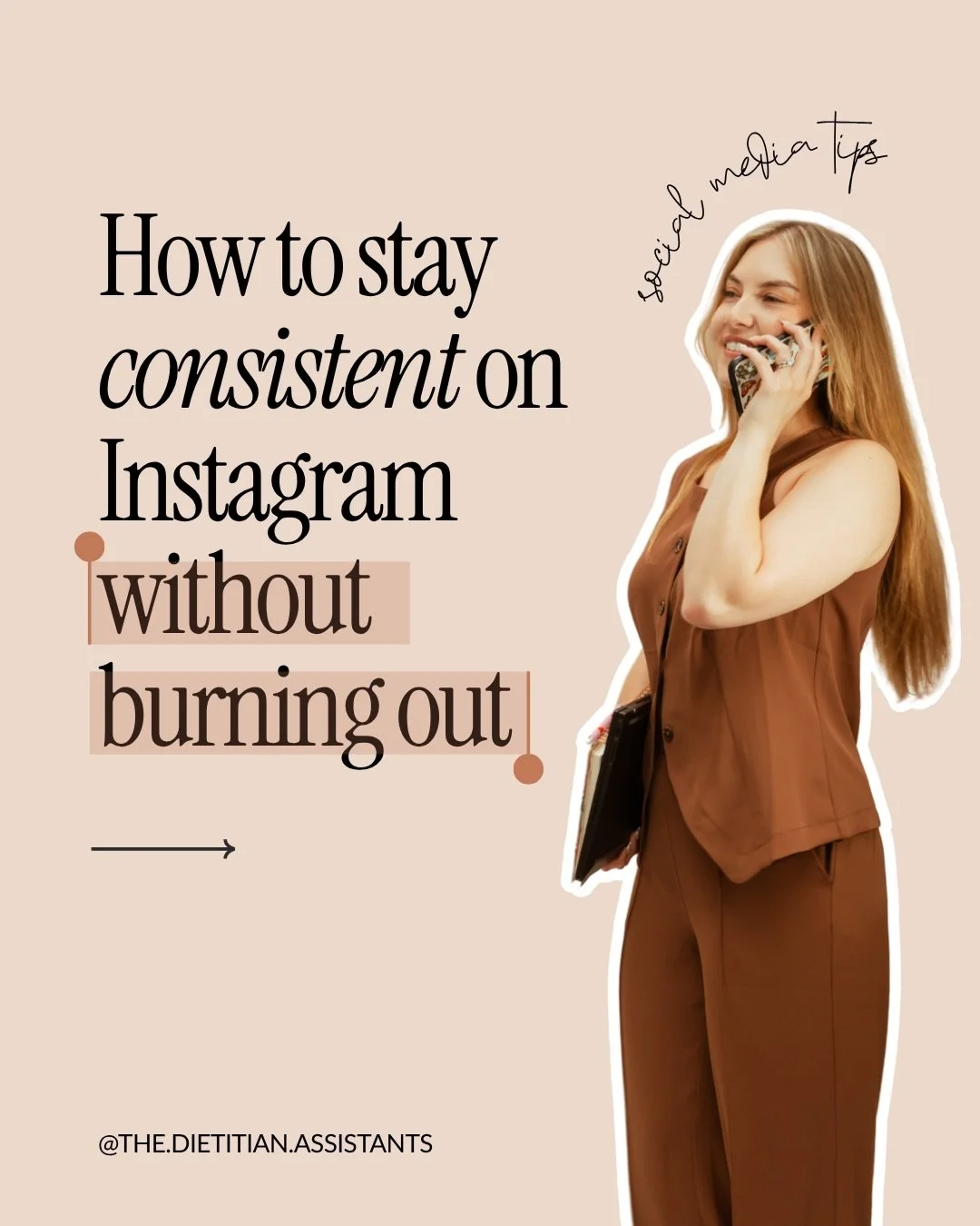 Consistency on Instagram isn&rsquo;t about posting every day or having a perfect feed&hellip;

It&rsquo;s about showing up regularly with intentional content, without sacrificing your evenings, weekends, and mental health to do it 😅

These 3 tips wi