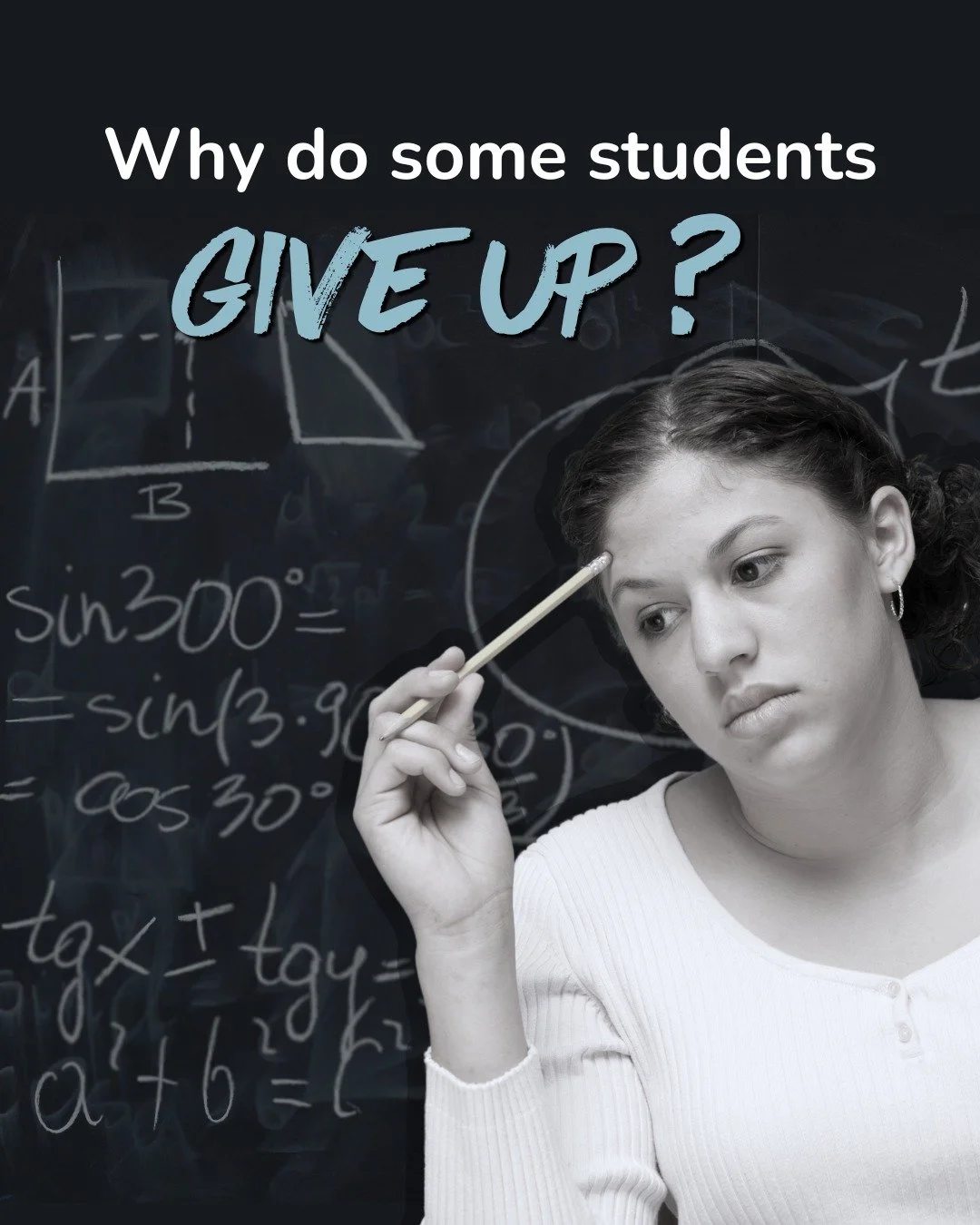 WHY DO STUDENTS GIVE UP?
It's not always because the work is too difficult.

Often, it's because they don't know whether they're making progress.

When students receive timely feedback and understand their next step, they're far more likely to stay e