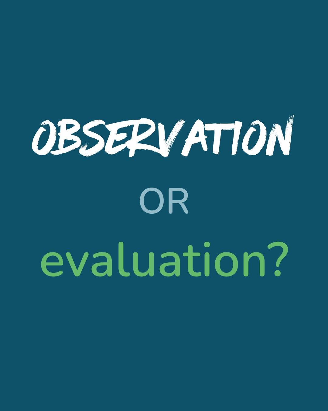The word "observation" can mean very different things to different teachers.
If observation is associated with judgement or performance management, it's understandable that it might feel high-stakes.

But what if the purpose is simply to le