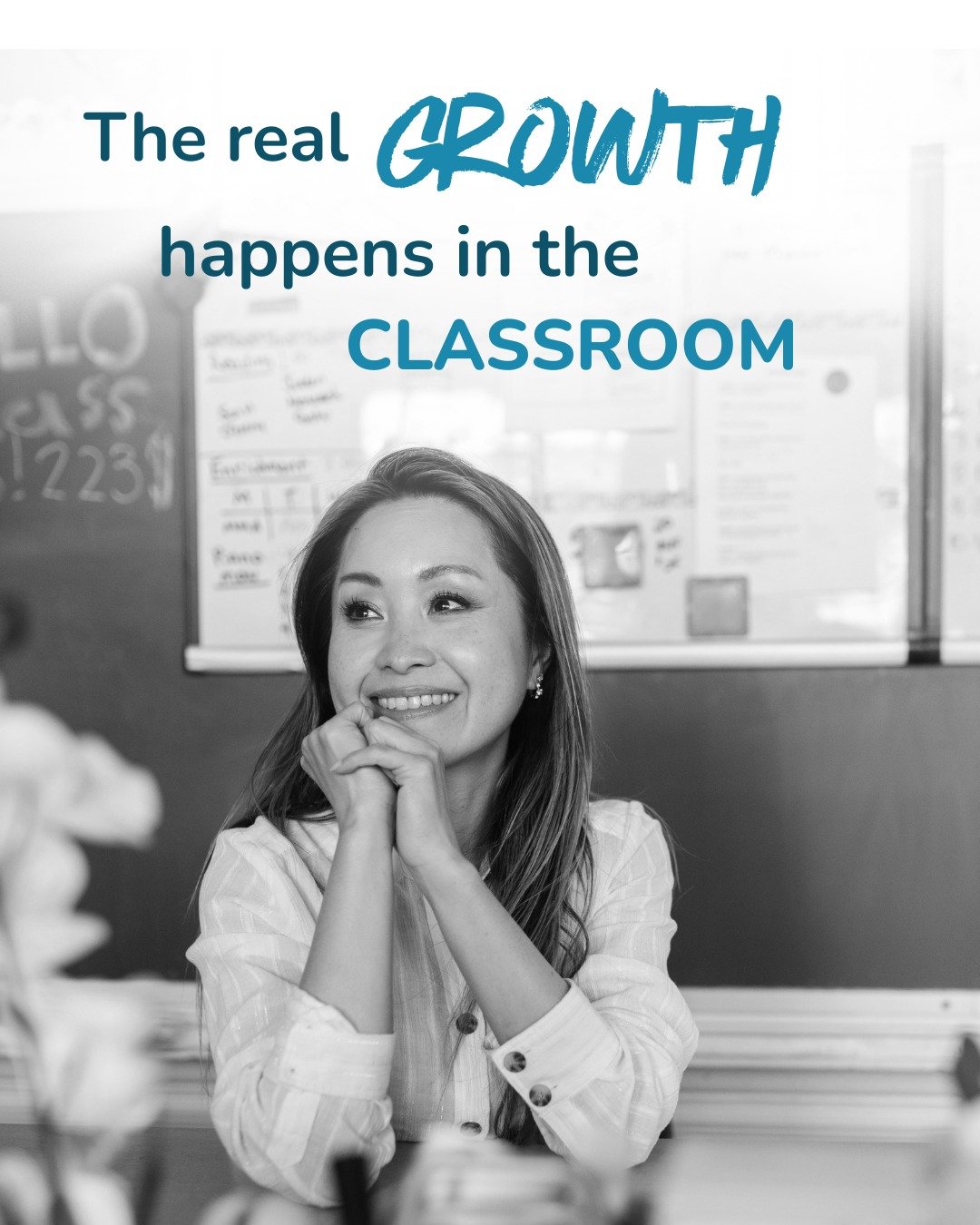 A professional goal only makes a difference when it starts to influence what happens in a lesson.

That doesn't mean changing everything at once.

Choose a strategy. Try it in your teaching. Reflect on what happened. Decide what to do next.

Clarify-