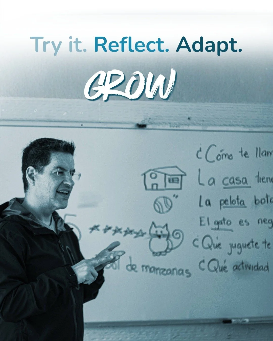 Putting a new teaching strategy into practice is where professional growth really begins.

Clarify-ed helps teachers move from a chosen area of focus to practical classroom implementation, offering suggestions for strategies to try and activities to 