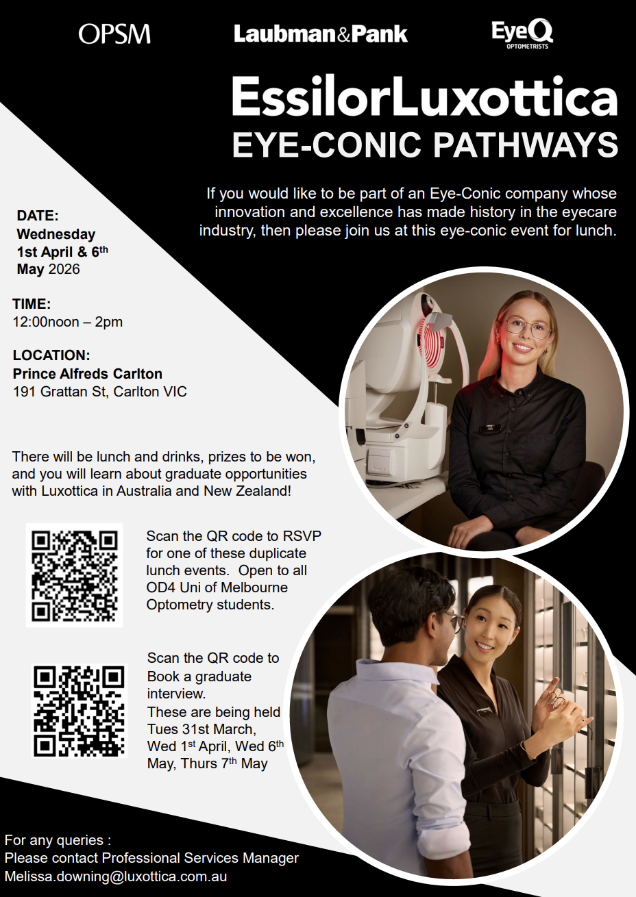 EssilorLuxottica Eye-Conic Pathways (OD4 ONLY)