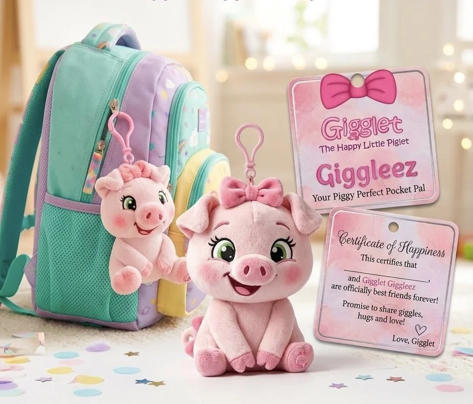 Gigglet Giggleez Plush Keychain