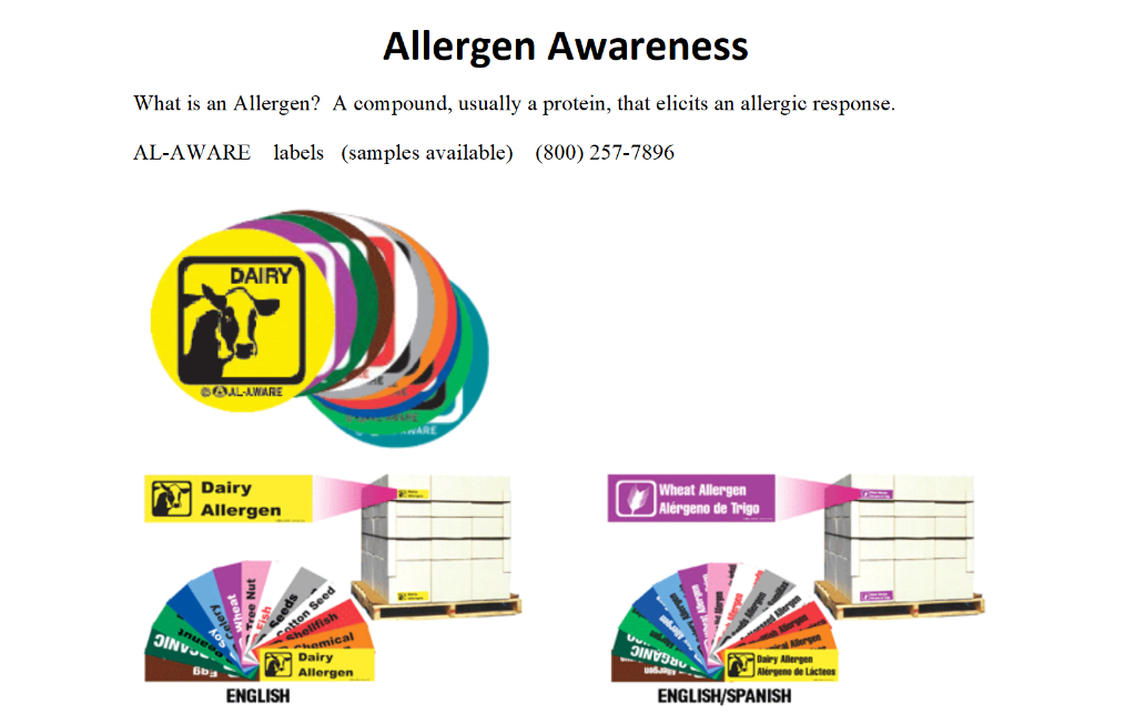 Allergen Program | Building a World-class Allergen Control Program ...