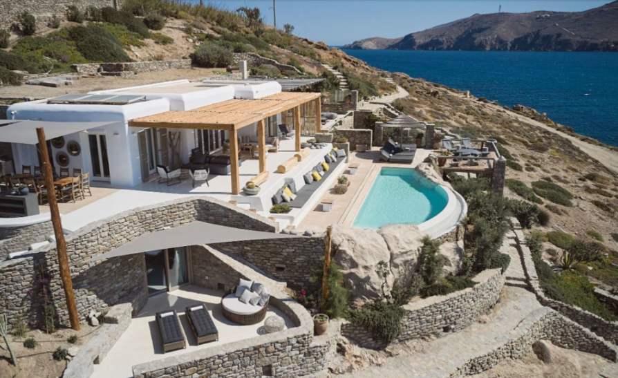 Villa Ftelia, Mykonos, Greece