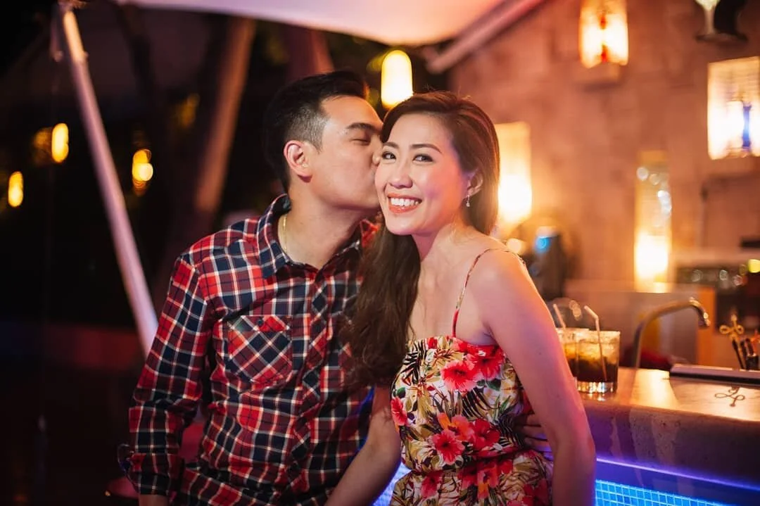 Pre-wedding shoot with my amazing friends, K&amp;M, in Hua Hin, Thailand⁣. I wanted to highlight their dynamic as a couple, so we spent the night out having fun walking around a night market and an arcade, topping it off with drinks at the hotel bar 