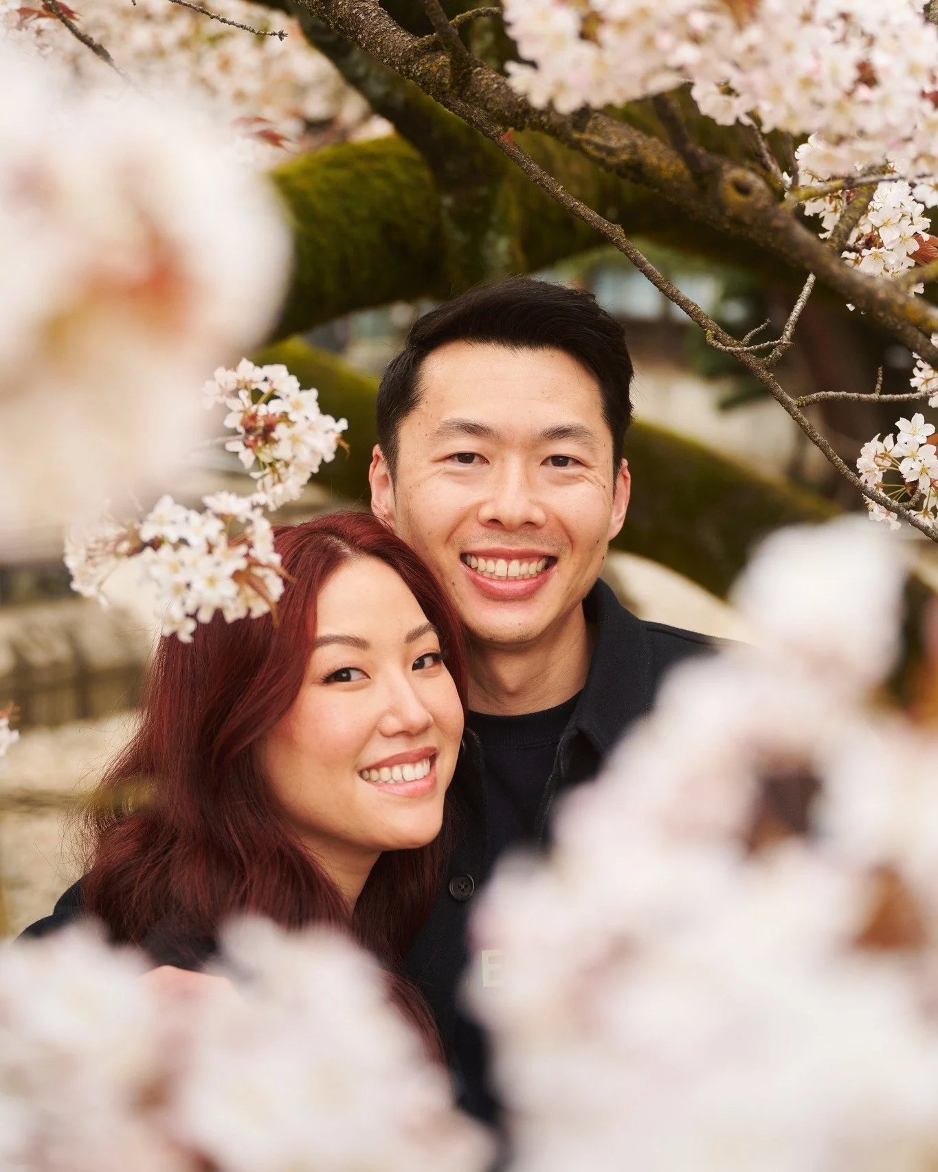 .
Had a great time taking pics for a newly engaged couple during peak Sakura bloom this year at Ueno Park! Even though it's packed full of people there's always a quiet spot if you look around enough - and plenty of blossoming Sakura trees to enjoy. 
