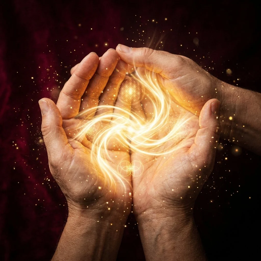 Image of healing energy.