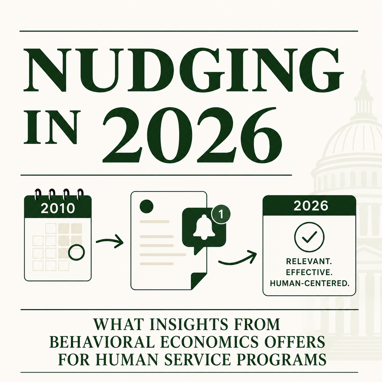 What Behavioral Economics Can Teach Human Service Programs