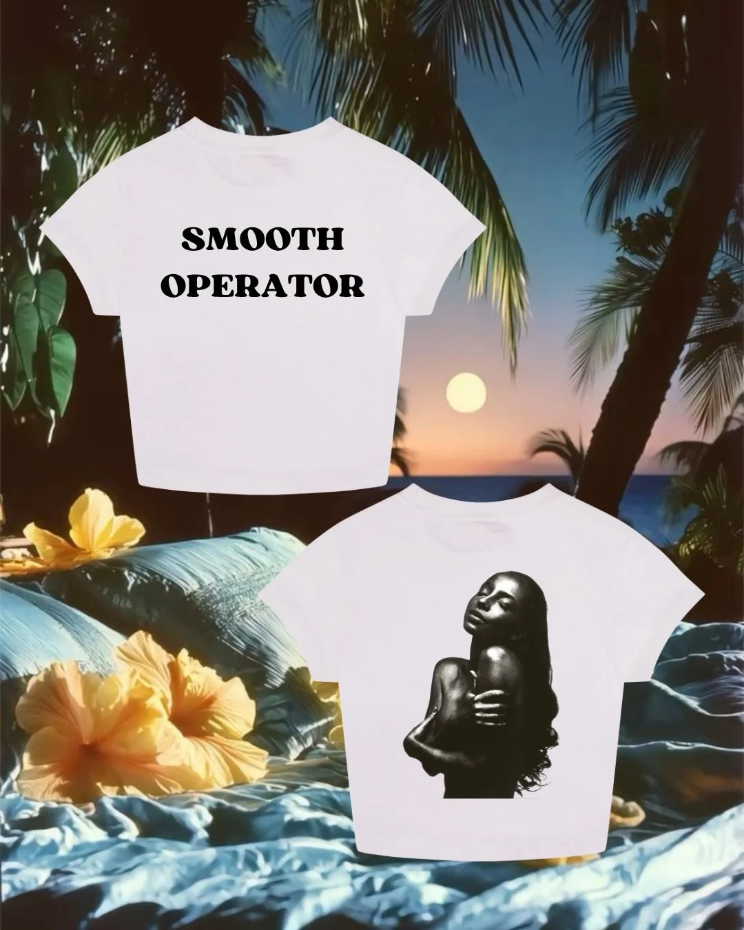For the smooth operators&hellip; our &ldquo;SMOOTH OPERATOR&rdquo; Baby Tee is now live 🎧✨
Made for slow rhythms, late nights, and music lovers 🌊

Proudly Indonesian-owned, ethically manufactured in Bali. 🌴
