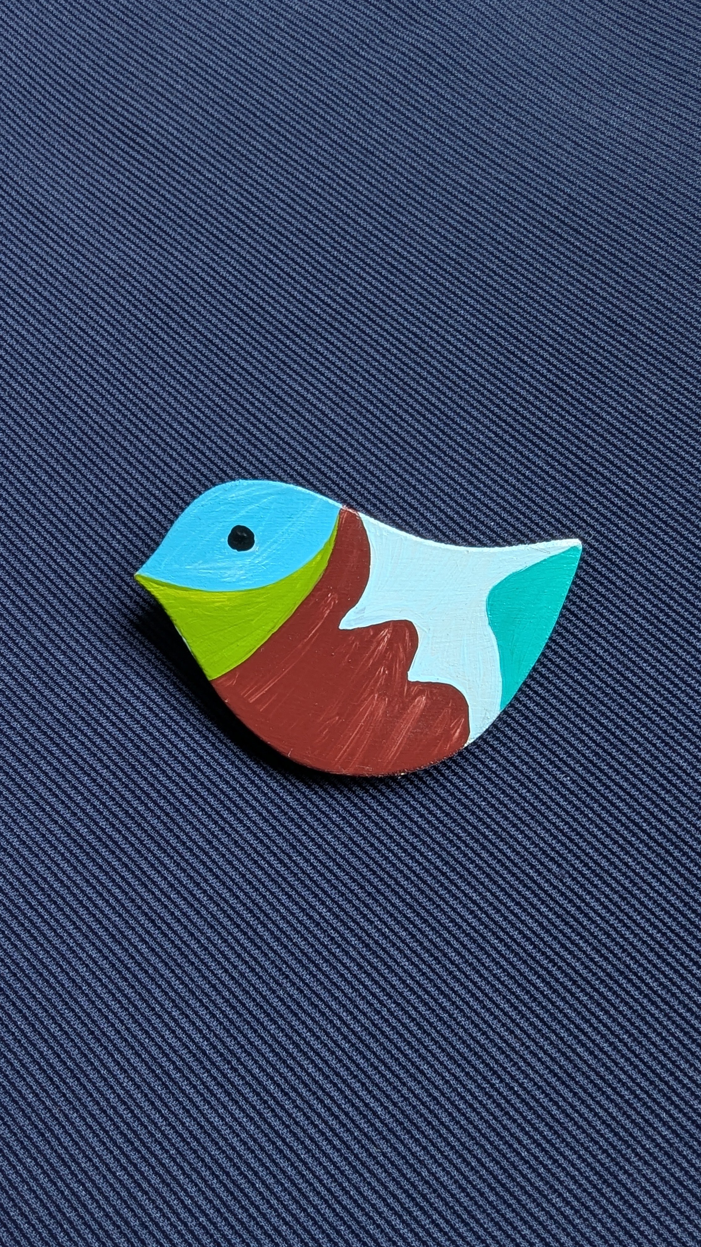 Huon Pine Bird Brooch | Rainbow Bee-eater