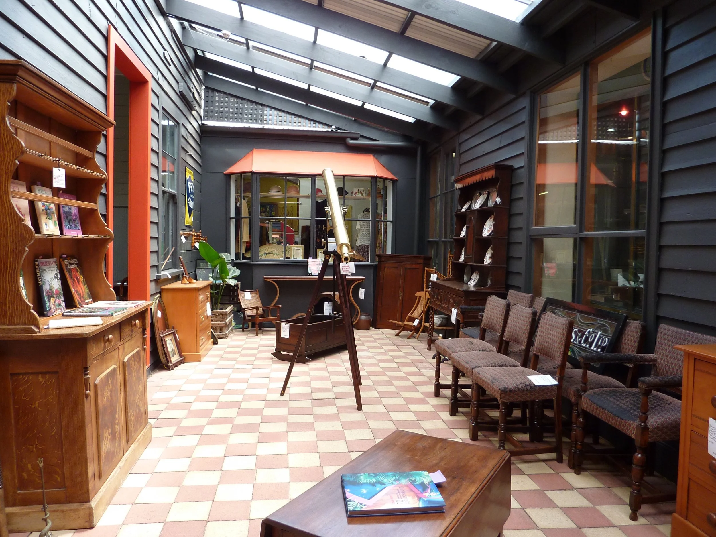 Garden in the middle