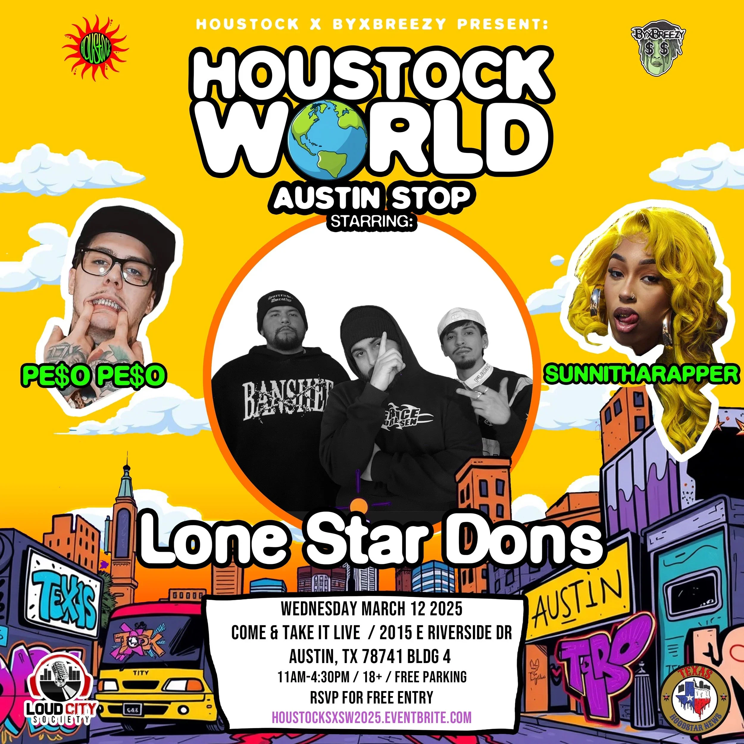 LONE STAR DONS Live at Come And Take It Live
