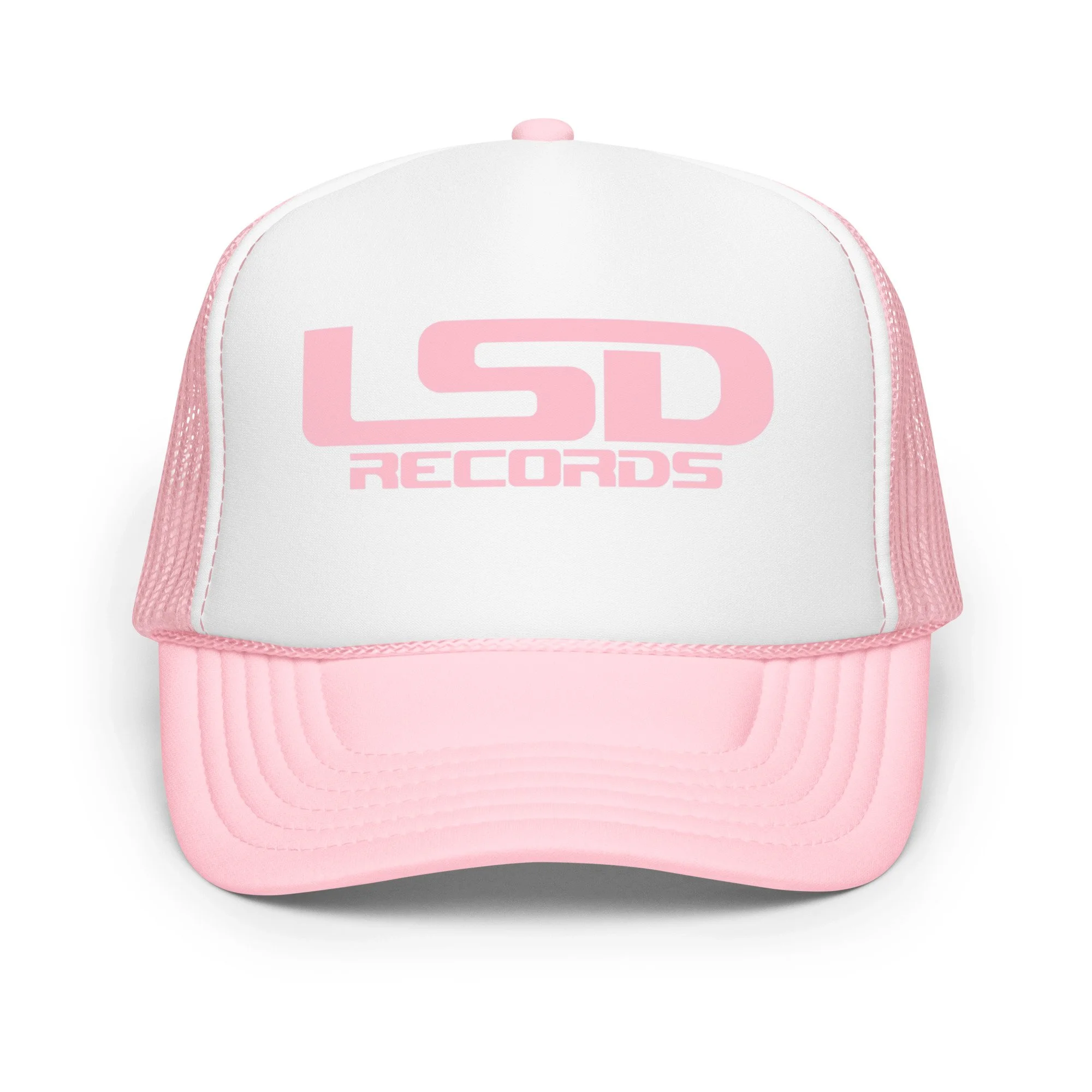 LSD Records Trucker Hat Pink