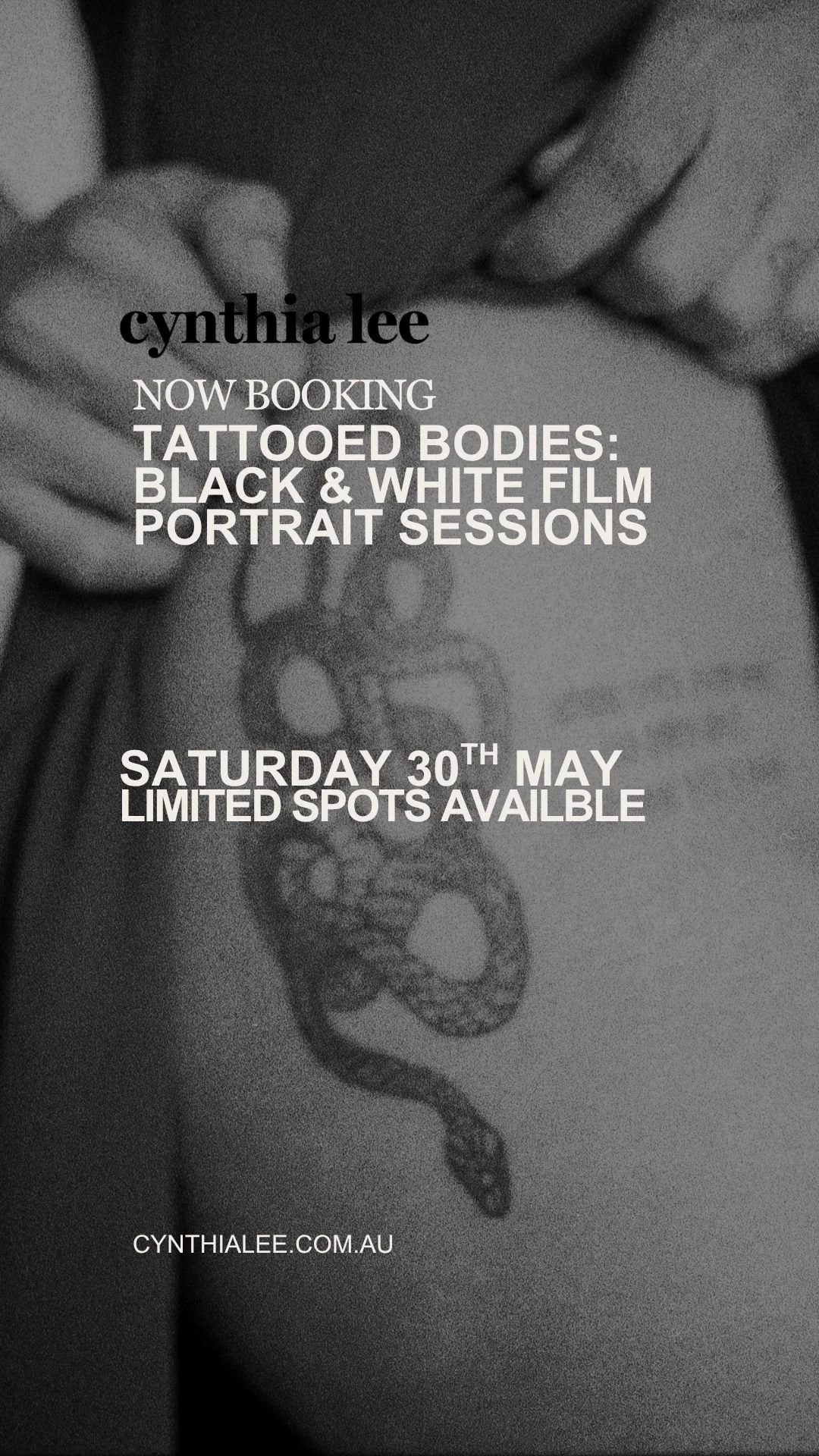 exclusive portrait session for tattooed bodies. 