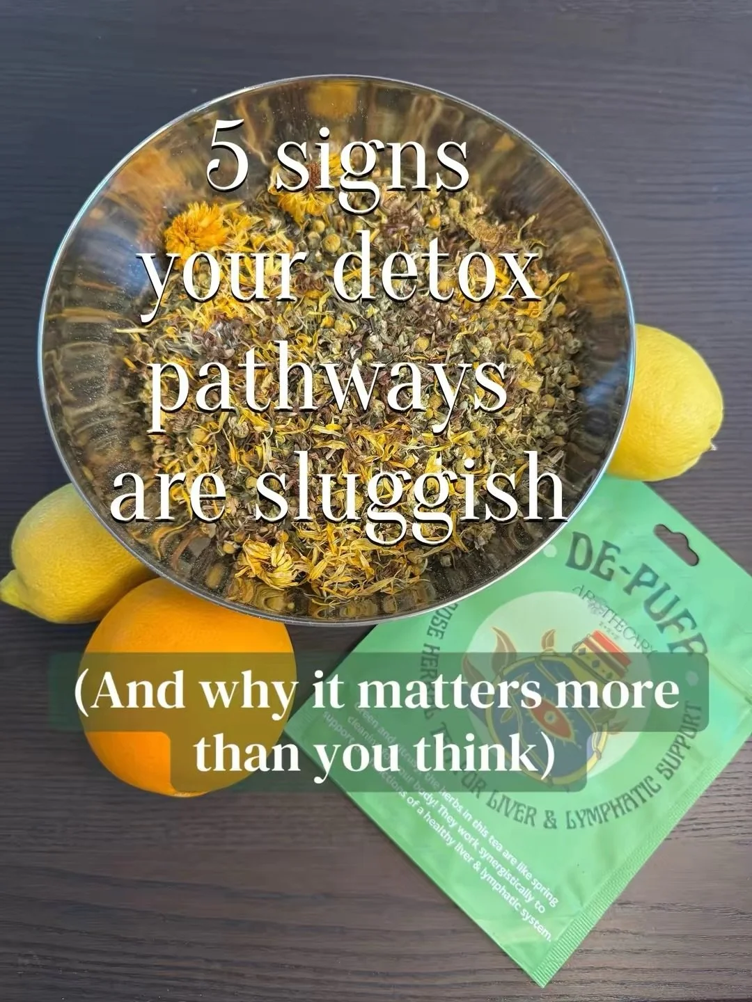 If you feel like your body is holding onto EVERYTHING (and *especially* if you&rsquo;re TTC)&hellip; this is your sign to look at detox pathways + lymph flow.

You don&rsquo;t need extreme cleanses. You need gentle daily support.

That&rsquo;s exactl