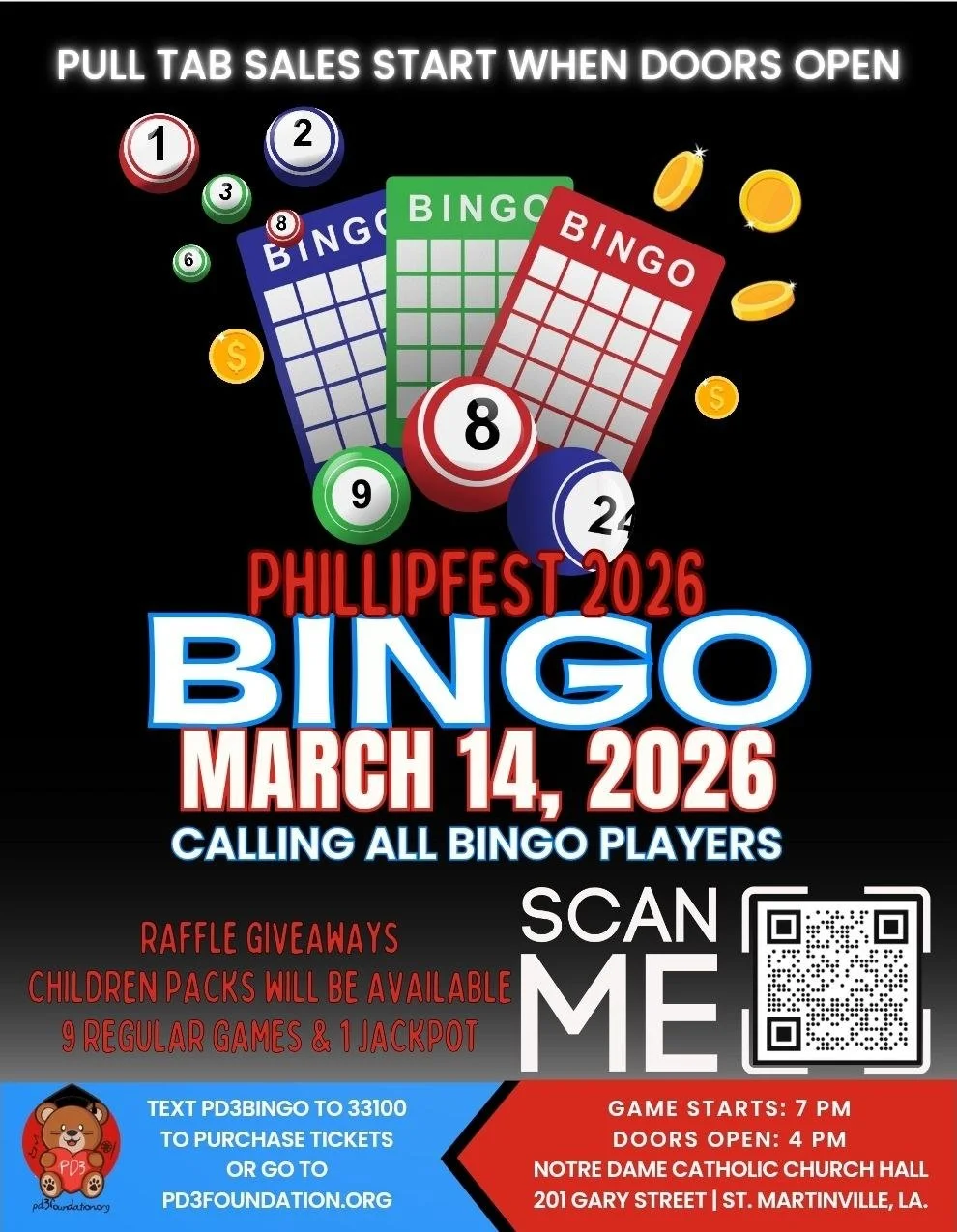 PD3 Bingo March 2026
