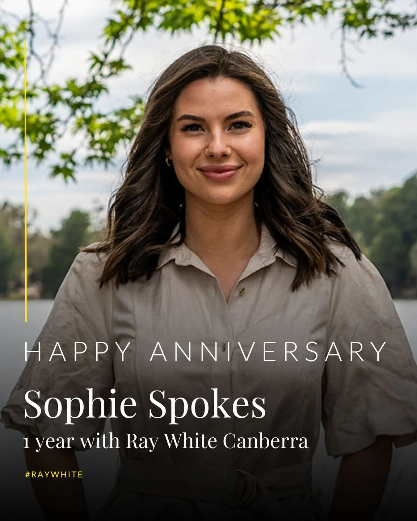 Happy 1st year anniversary, Sophie Spokes!

Thank you for bringing such vibrant, positive energy into the office and consistently delivering exceptional service to your clients. You&rsquo;ve shown incredible growth in your first year, and we know you