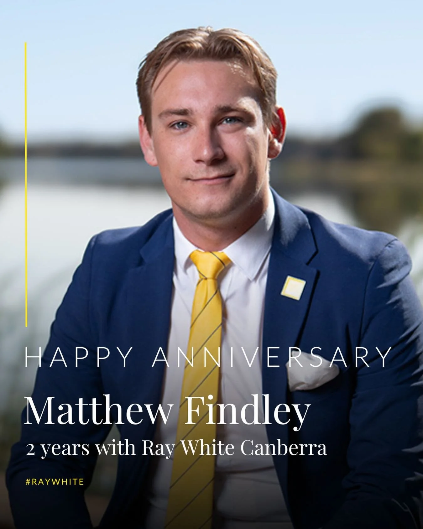 Happy Anniversary to Matthew!

Your drive and dedication to providing excellent service to your clients is nothing short of inspiring. We are so grateful to have you on our team, and here&rsquo;s to many more years with Ray White!