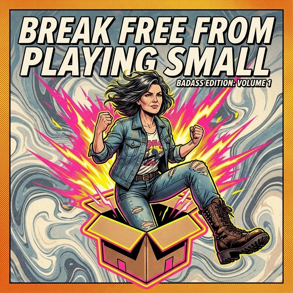 Who told you to play small, love? You were born for more than beige boxes and bite-sized dreams. Imagine the ripples: if you stopped shrinking to fit what others expect&hellip;

What rules are actually keeping you stuck, and which stories belong to s