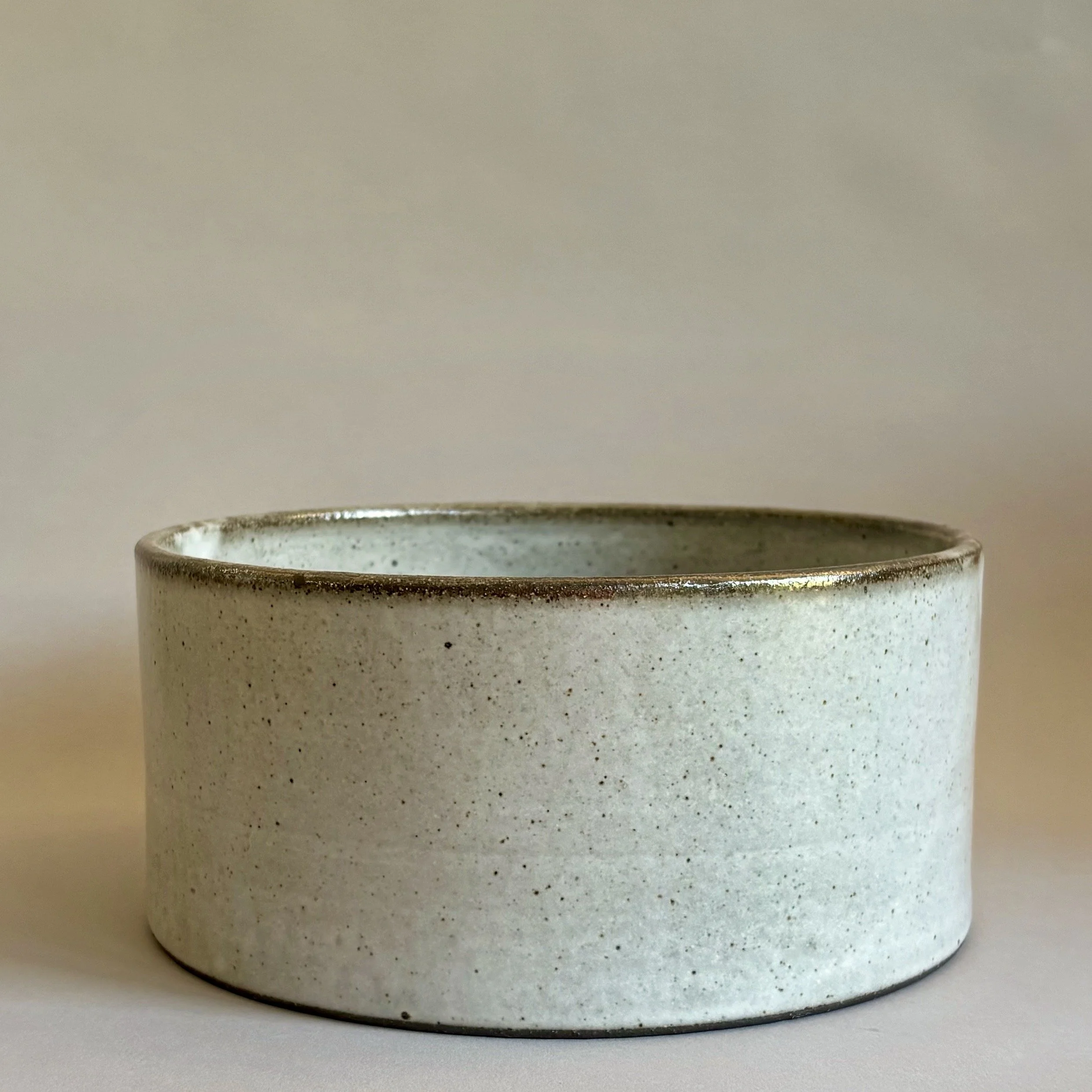 Fruit bowl in natural white (second)