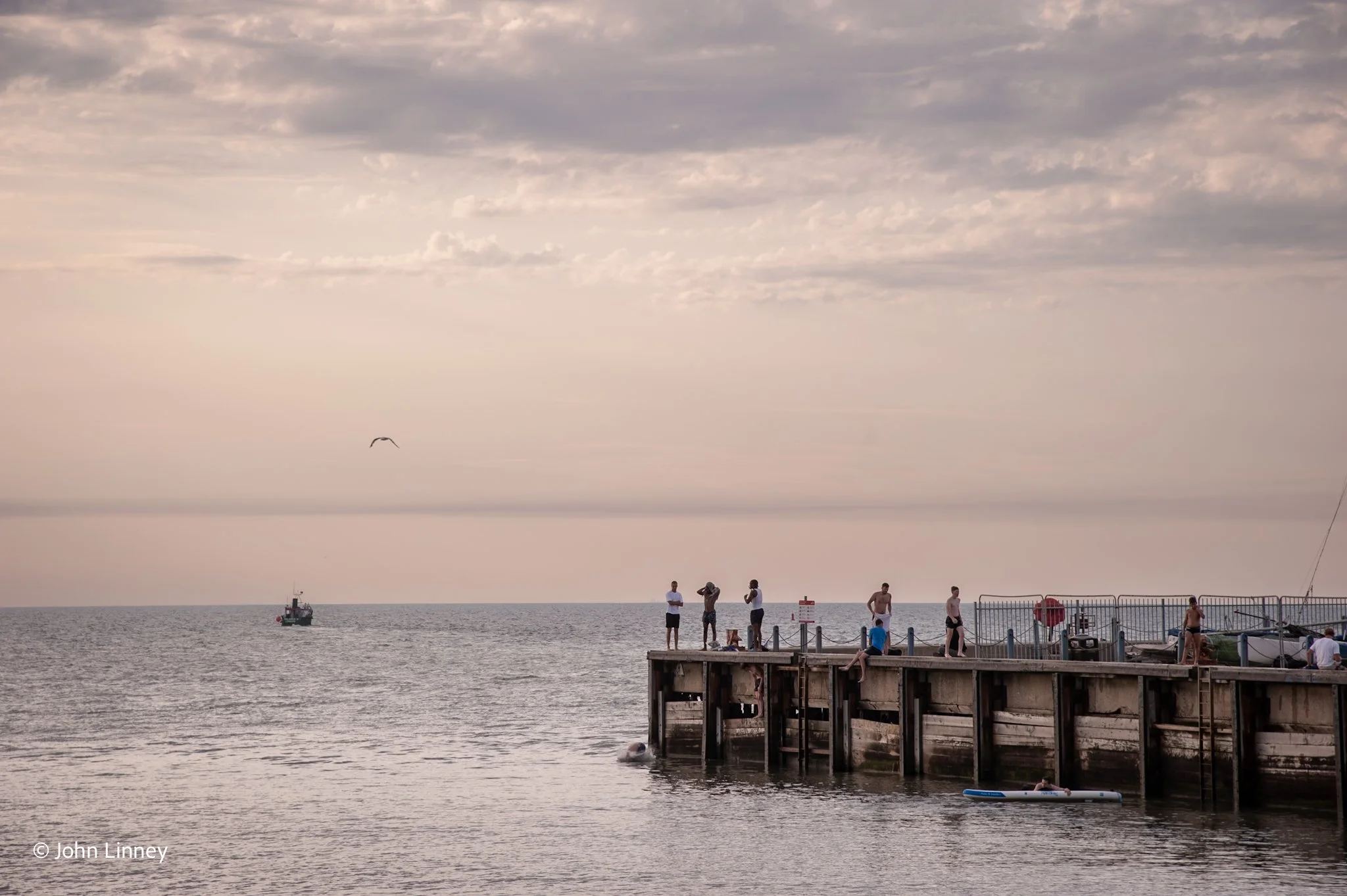 Evening Light, Whitstable. (Copy)