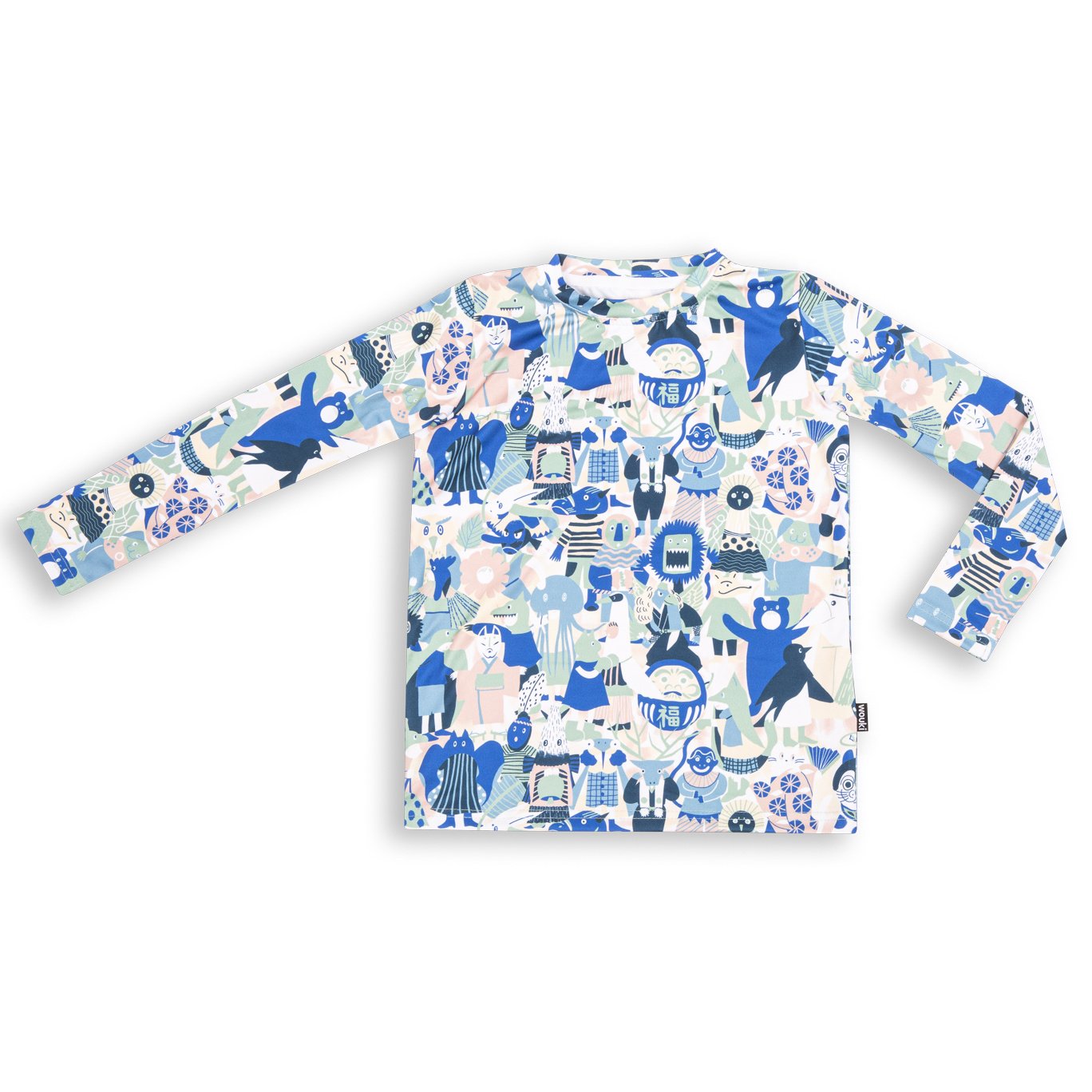 Dětské multifunkční triko Niki - Festive Blue a (1).jpg