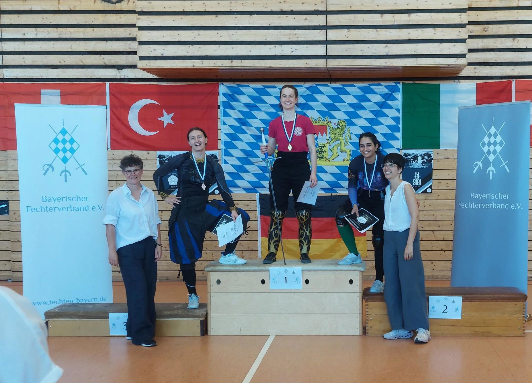 1. Platz auf der Bayerischen Meisterschaft in Rosenheim