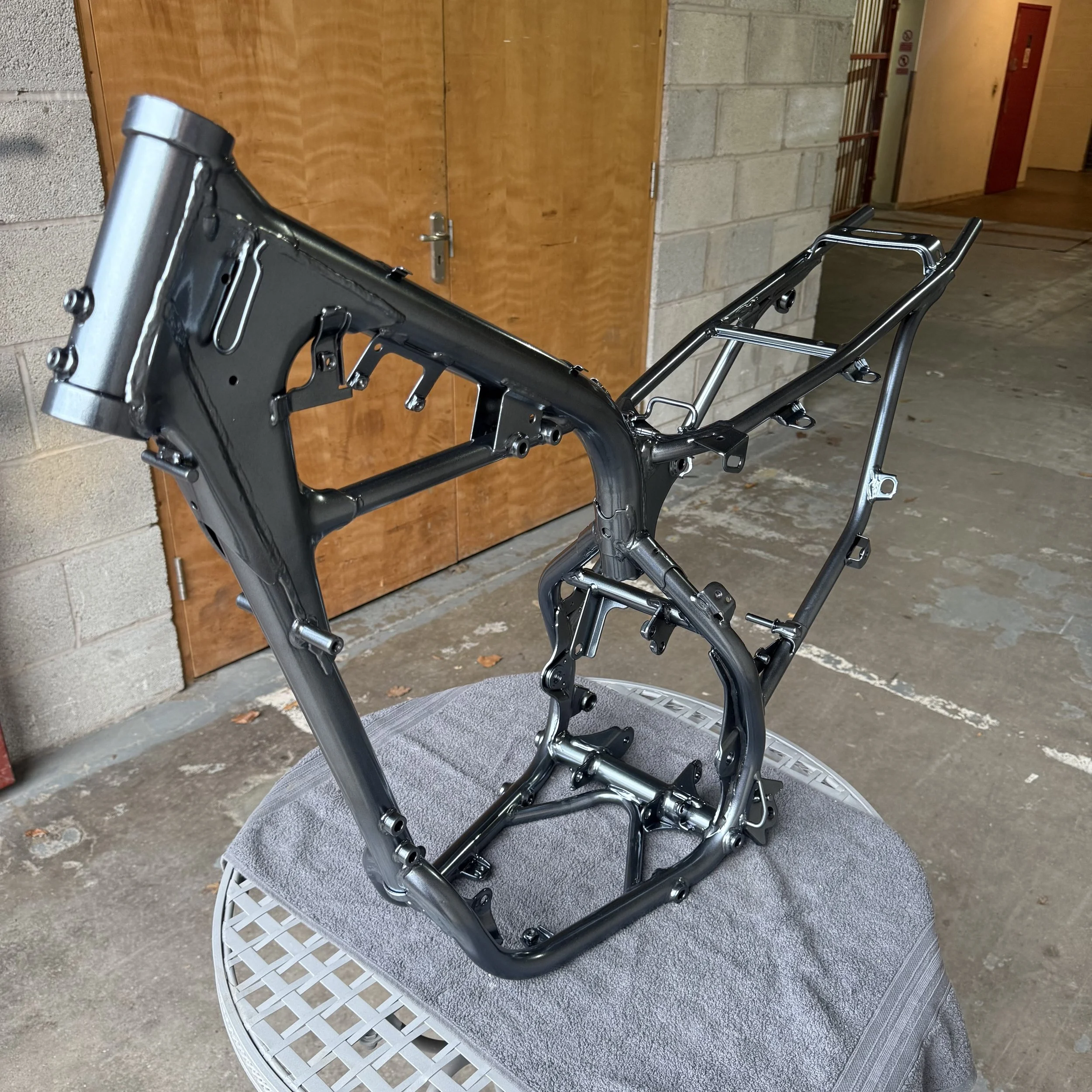 Motorcycle frames and parts