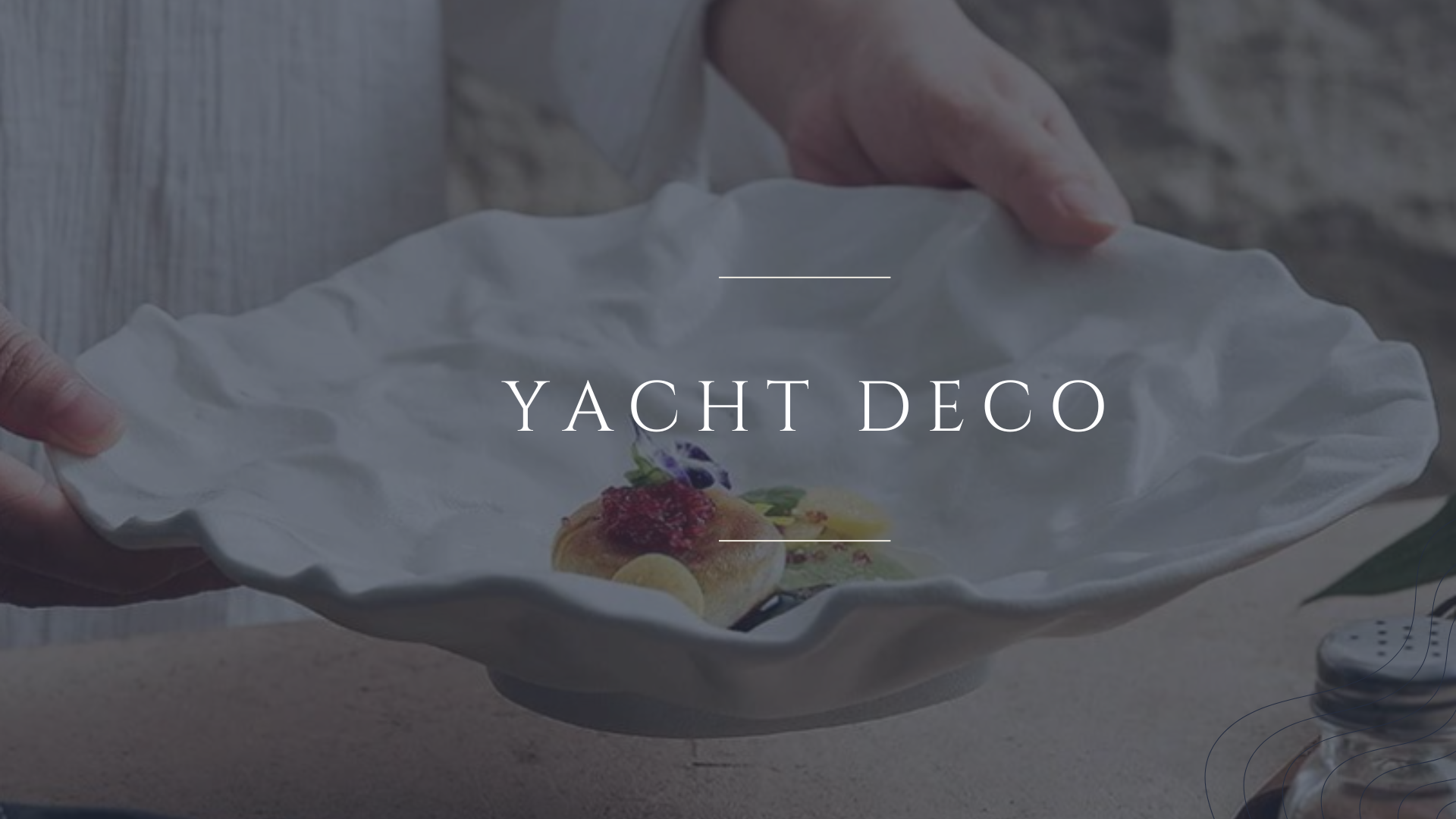 productos de decoración y diseño de interiores para yates y mega yates