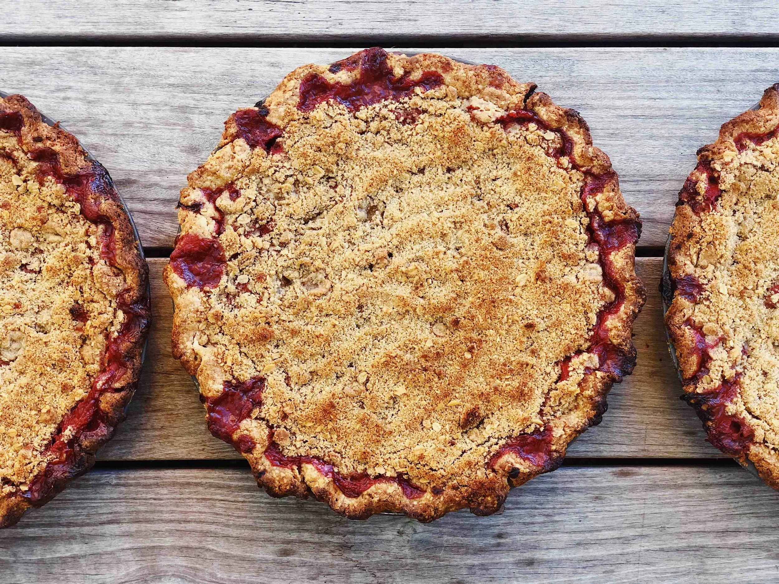 Rhubarb & Custard Afternoon Tea