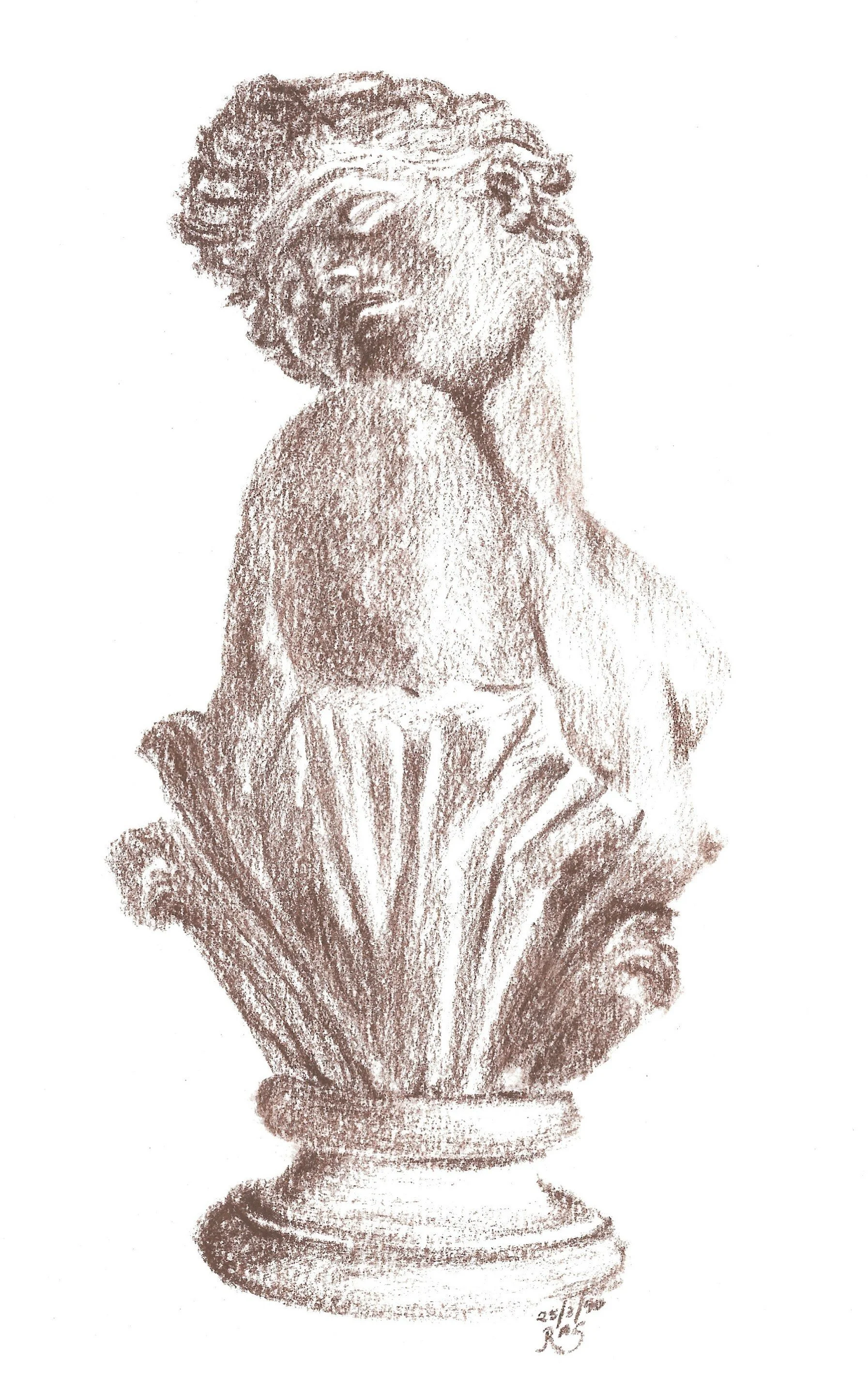 Robin Seavill - Various - Deco bust, 1990