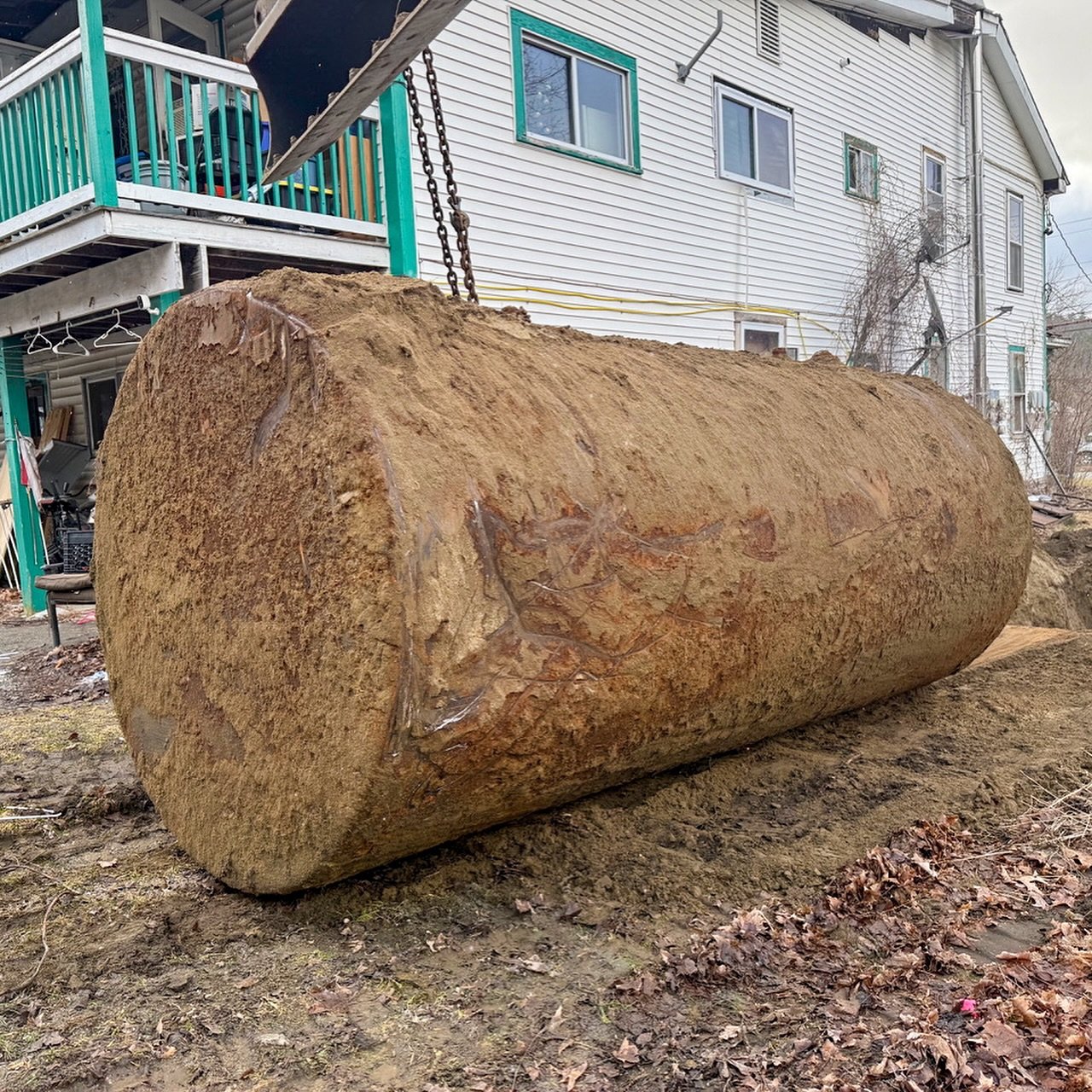 Underground tanks like these three pose serious environmental risks&mdash;but with help from our partners and funding from TRORC, we&rsquo;re giving this site a clean slate and moving one step closer to new housing in Fairlee.