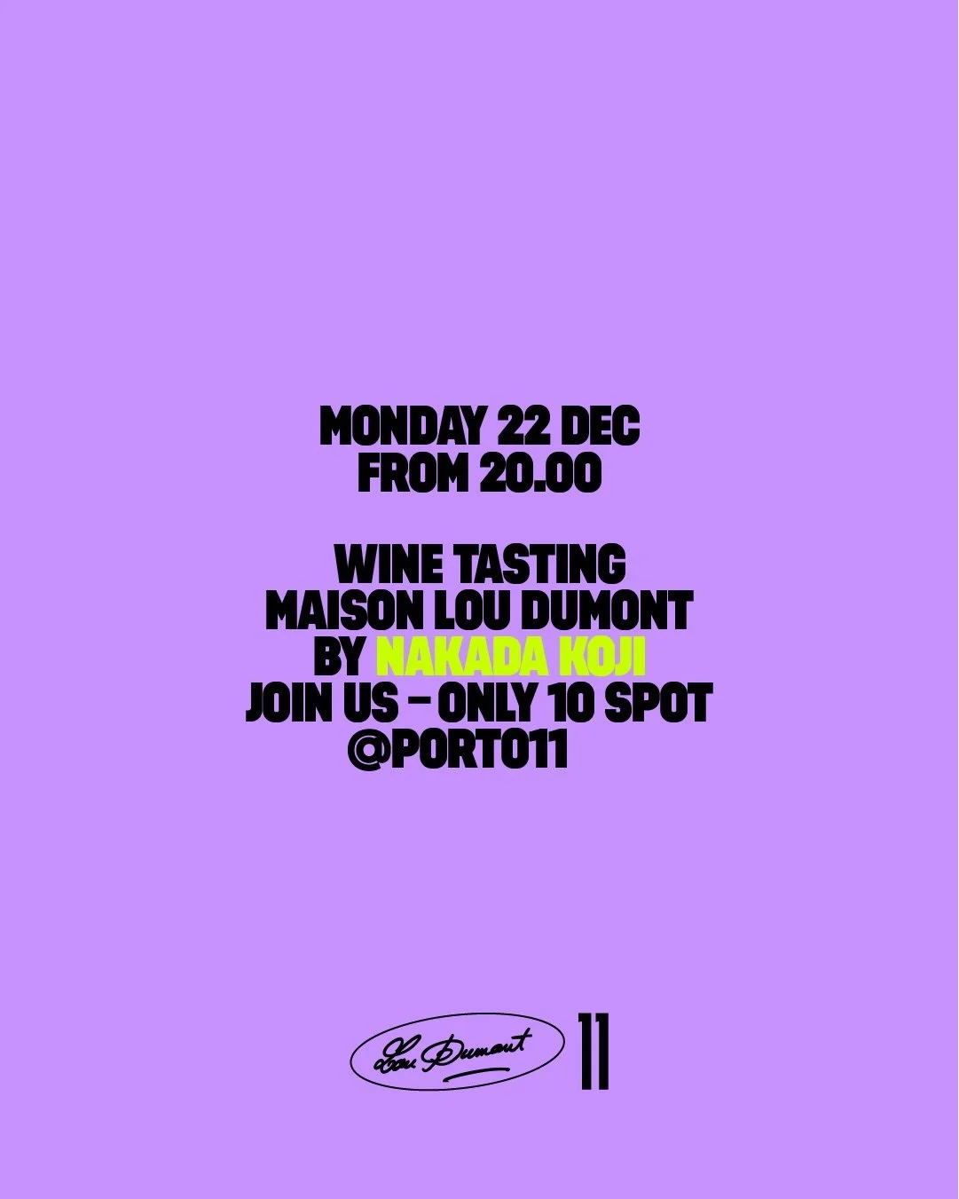 Nakada Koji Tasting 

Una degustazione esclusiva dedicata al produttore giapponese Nakada Koji, produttore giapponese in Borgogna, noto per vini puliti, tesi e di grande eleganza.

6 referenze selezionate, tra le pi&ugrave; rinomate del suo lavoro, c