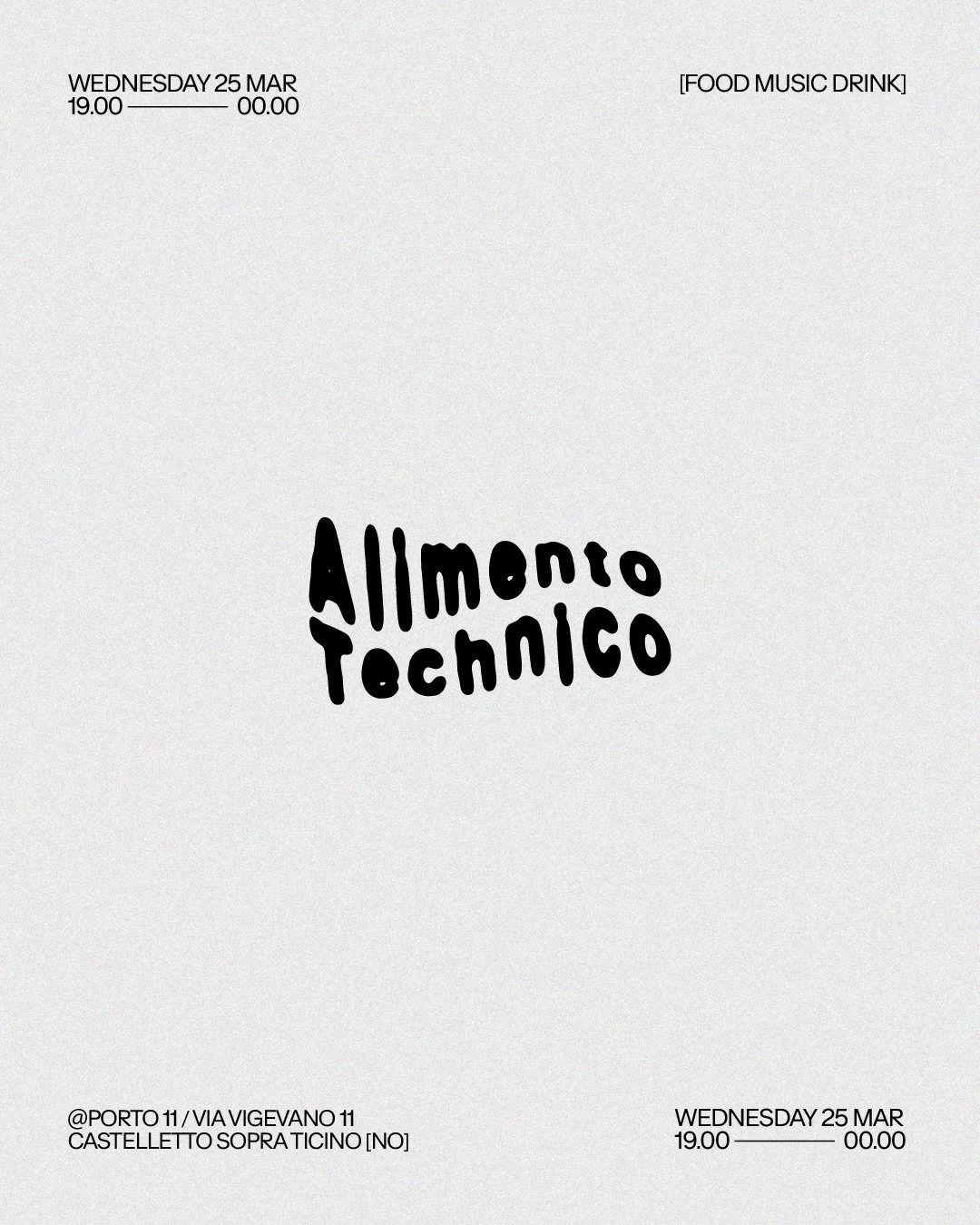 Alimento Technico / ep.8 

Ottava serata del nostro format che unisce cucina, micology e musica

guest of the house / 

[food] @osteriarossodisera 
[music] @gramegnacristiano_chef_dj 
[drink] @therealbenny92 from @drymilano 

Mercoled&igrave; 25 mar 