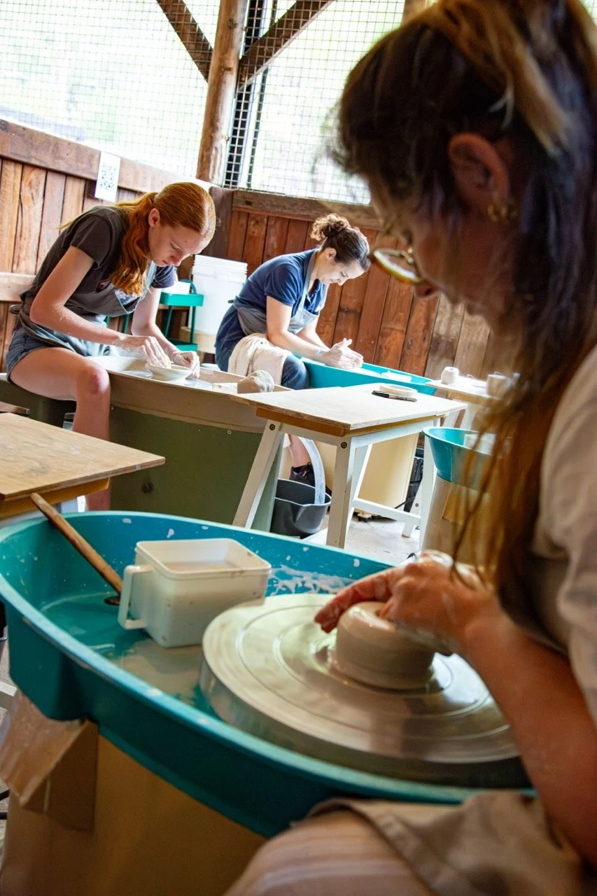 Pottery wheel work