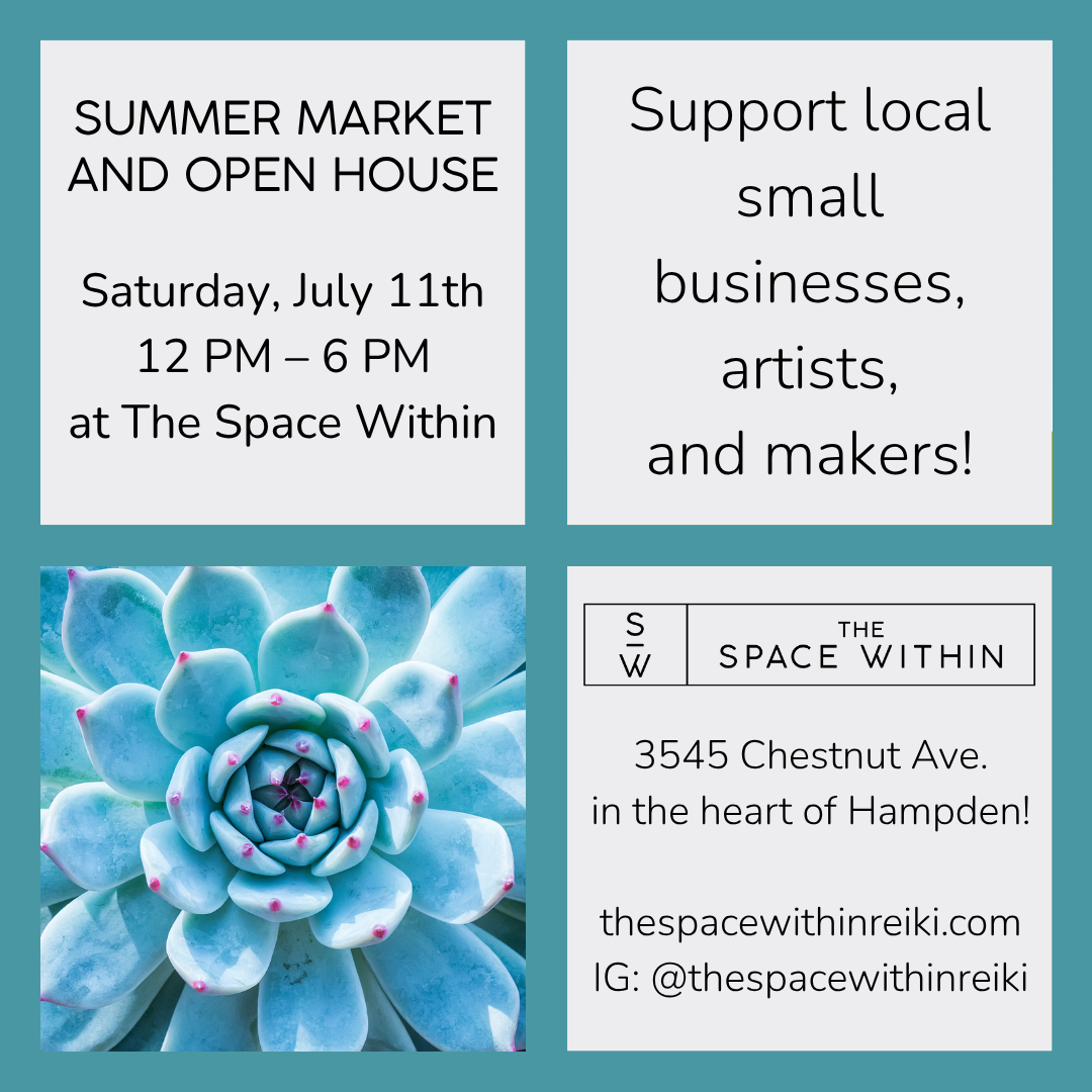 The Space Within Annual Summer Market and Open House