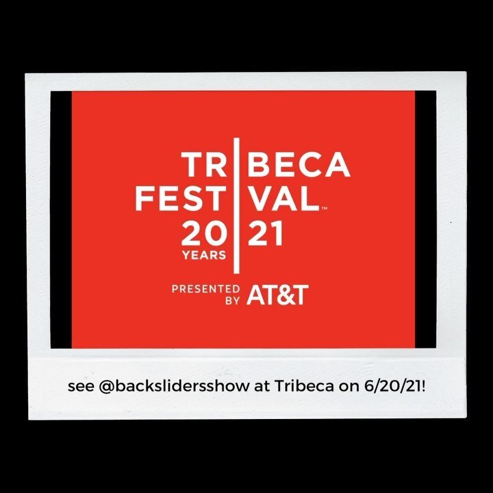 @tribeca 2021 officially opens today!! and on the 20th, we will be there to premiere new episodes of @backslidersshow!! I can&rsquo;t freakin wait!!! 

learn more info about our screening and watch FREE episodes of our show at the link in bio 💫

@ke