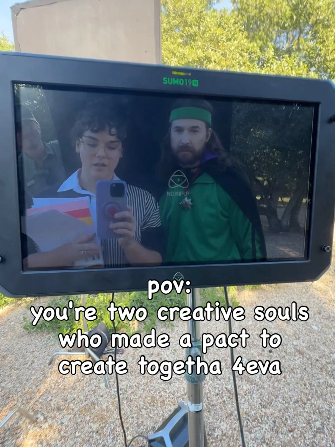 Behind the scenes 
of comedy commercial schemes 
with the creative team of your dreams
 @micah_sudduth &amp; @keyleemakes 🎨

#bobbilliamsproductions #production #filmmaking #commercials