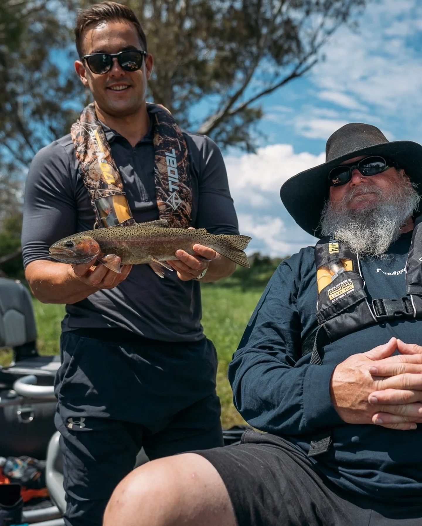 Zac and Paul came in hot for their first time on the fly rod chasing trout, and nailed it! 🎯 

We left no stone unturned and put on one heck of a show. The big green monsters gave us the slip this time, but trust me, we&rsquo;ll get &lsquo;em next r