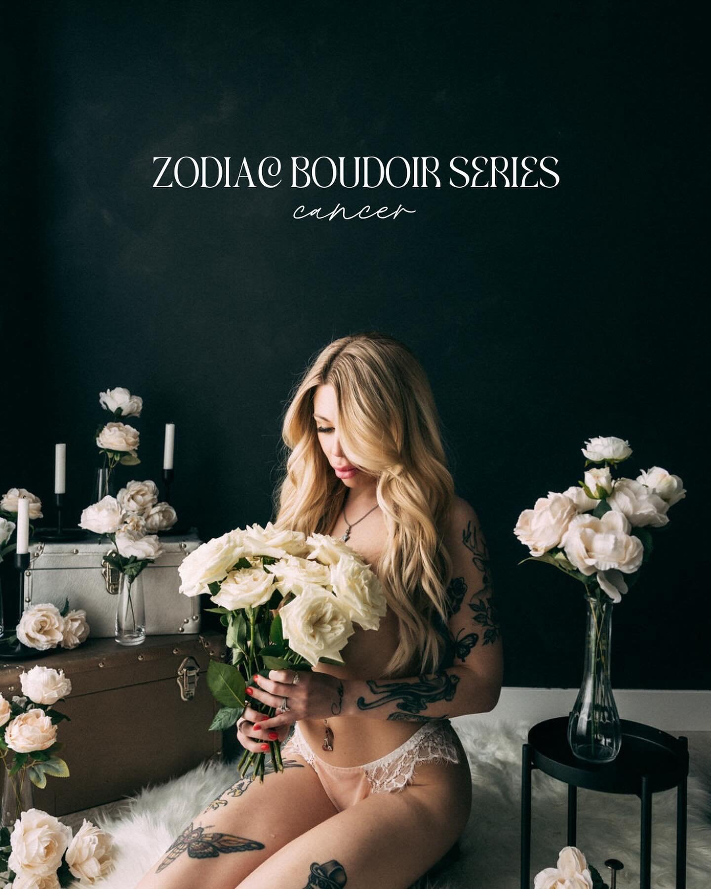 ZODIAC BOUDIEEE SERIES 🦁🦀

I am looking for ✨12✨ women (1 per sign) who are interested in having a Zodiac Boudoir Series Photoshoot. You will get the full boudoir experience plus the exclusive themed set 👏🏼

⚡️Read the ENTIRE CAPTION to find out 