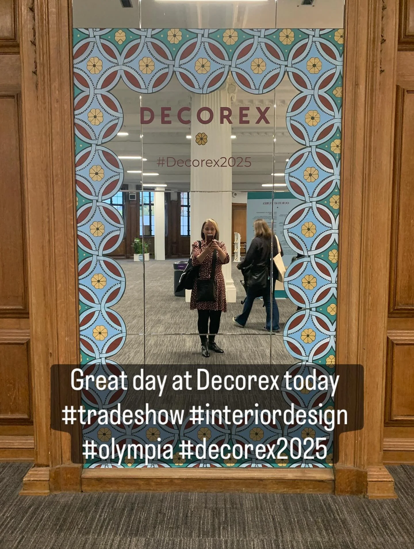 Great day at the annual interior design trade show Decorex today. Lots of new products, suppliers to meet &amp; friends to catch up with. 

Looking forward to another explore there tomorrow &amp; to listen to some of the expert talks. 

Interior desi