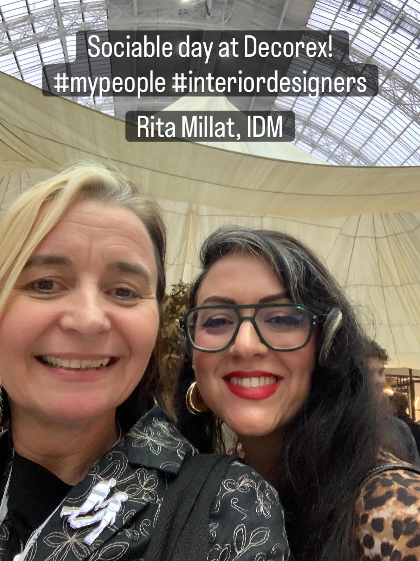 Wonderful day meeting fellow interior designers and artists today at Decorex 2025 !Very sociable 🤩 

@ritamillat @john_cooper_design @matt.smithwood @willowandbird_interiors @gosford.associates @the_monkeypuzzletree @sarah_simonds_ @willowbloomfield