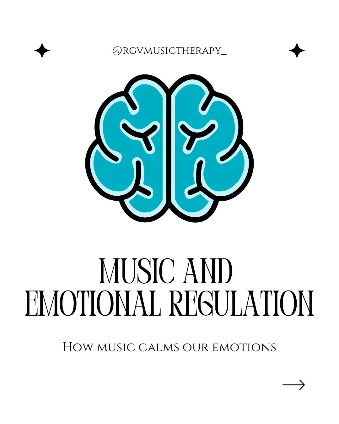 Music isn&rsquo;t just something we hear, it&rsquo;s something our nervous system feels 🎶

The right rhythm can slow your breathing.
The right melody can help you process emotion.
The right song can help you feel grounded. 

Emotional regulation isn