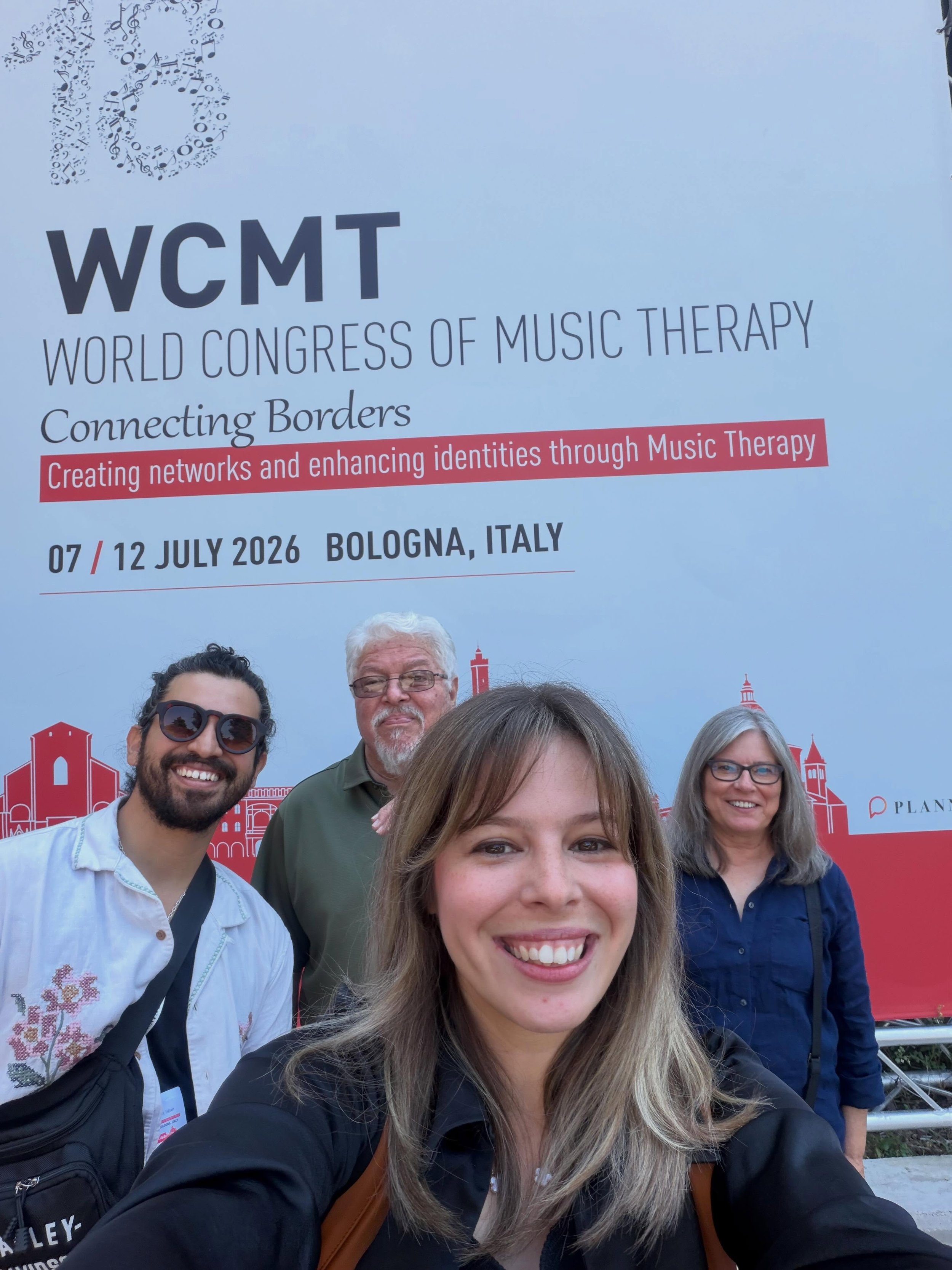 More pictures from the 18th World Congress of Music Therapy! 🎶🇮🇹🌏

We are feeling super grateful for new connections and experiences. Thanks to everyone who has been sending their support along the way! 🫶🏻

#rgv956 #musictherapy #musictherapist