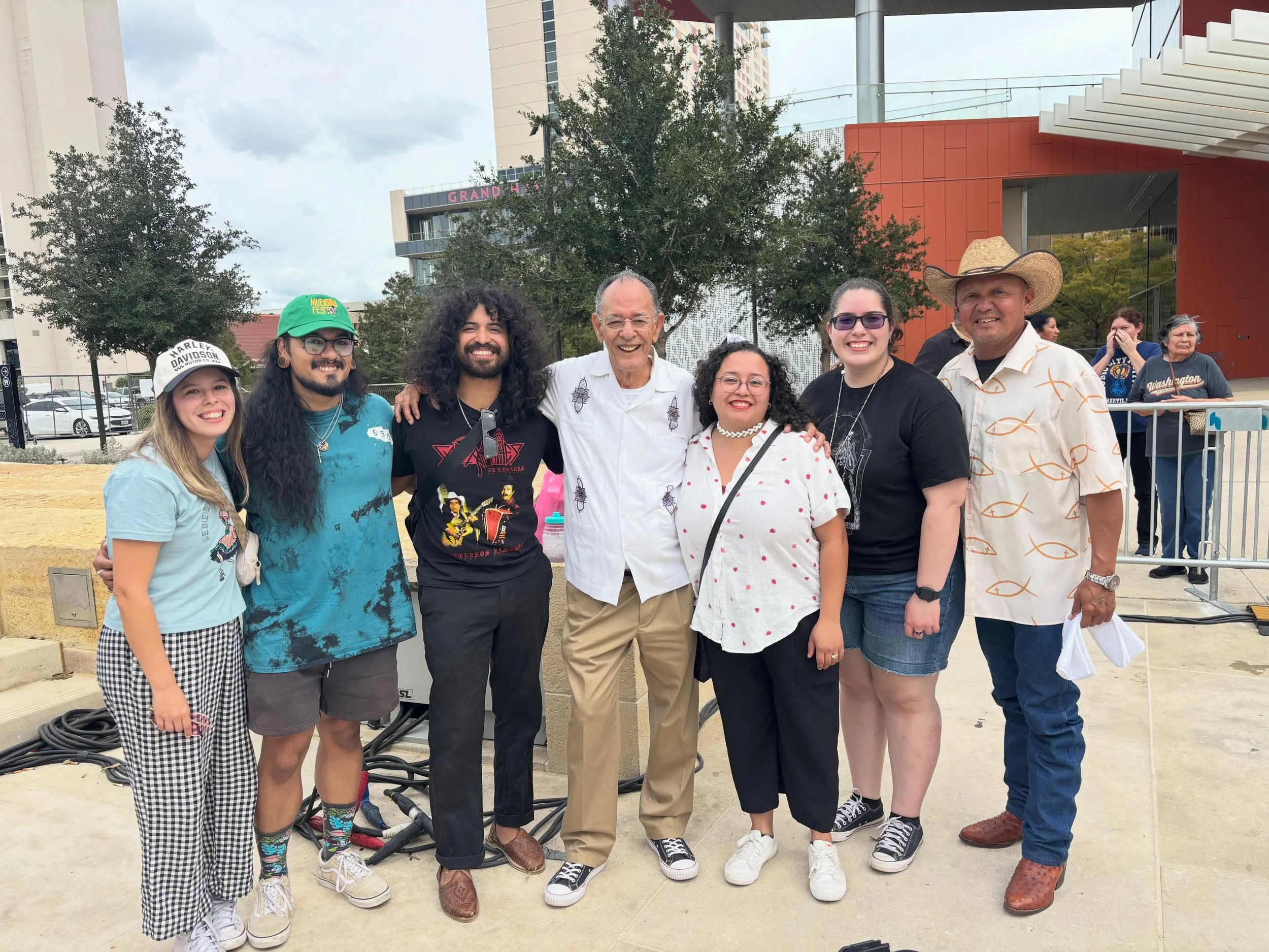 We had an incredible time at @muertosfest but one of the biggest highlights of the festival was meeting this legend &mdash; Santiago Jimenez Jr 🙌🏻🩵

He and his family have contributed so much to the music and culture of South Texas. It was truly a