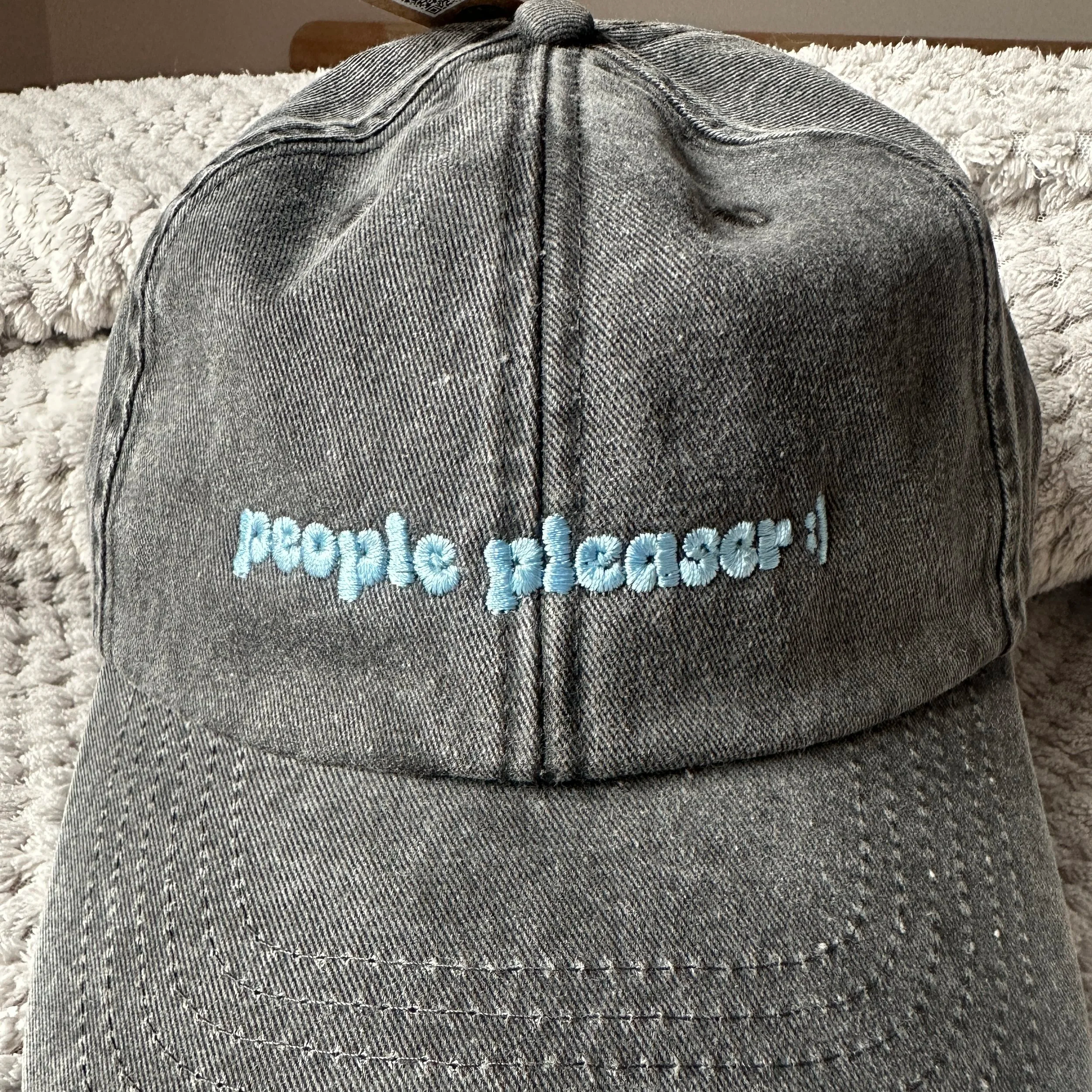 People Pleaser Cap (Vintage Black)