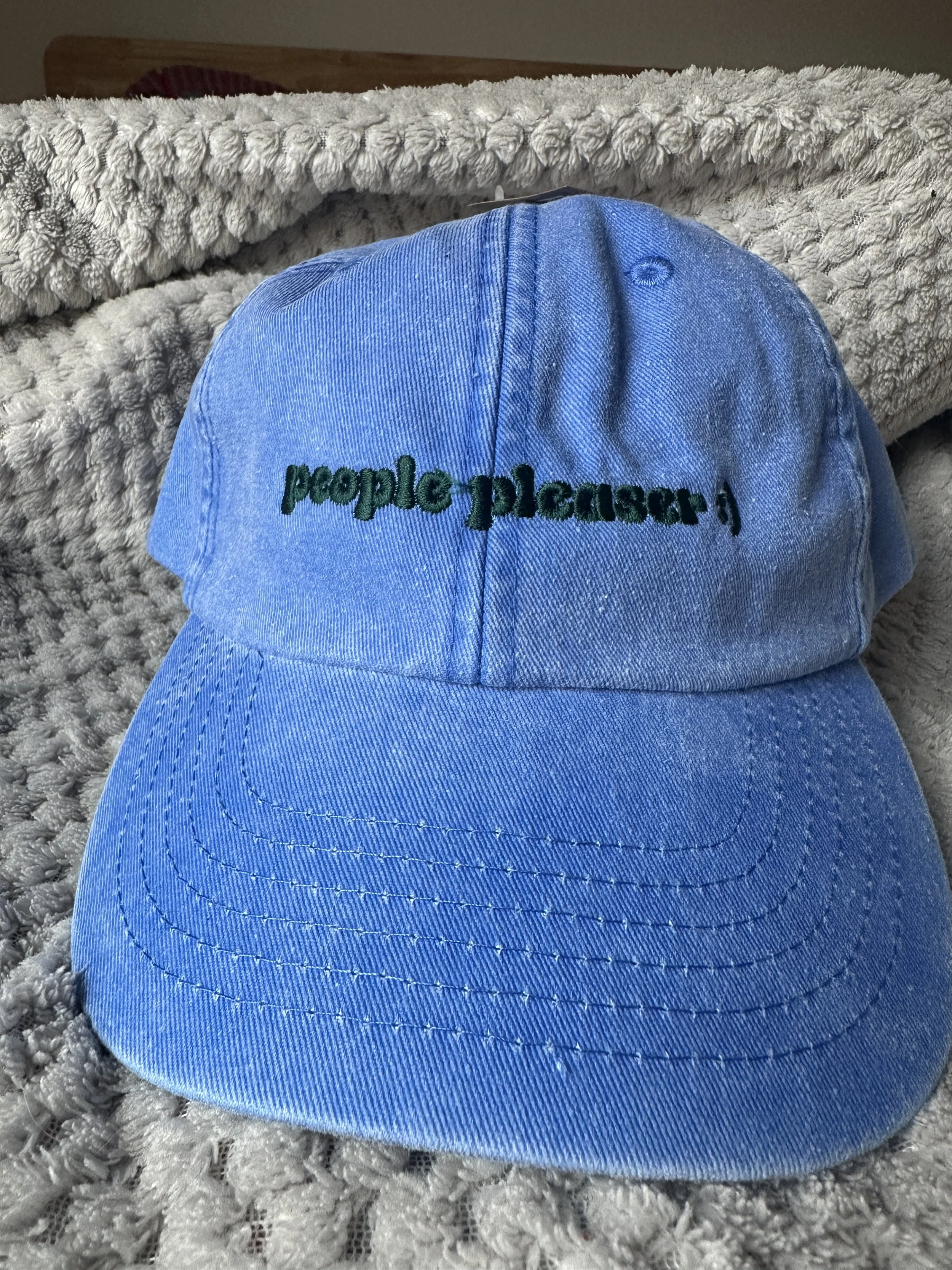 People Pleaser Cap (Vintage Blue)