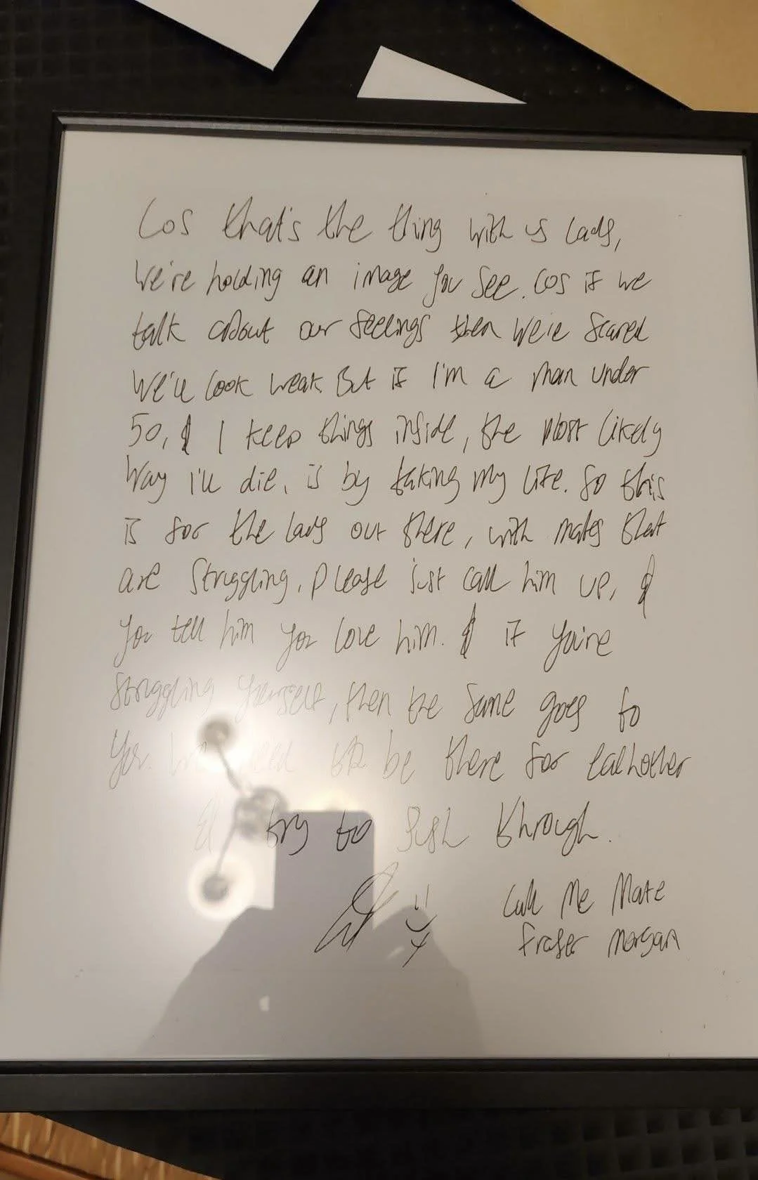 Custom Handwritten Lyrics